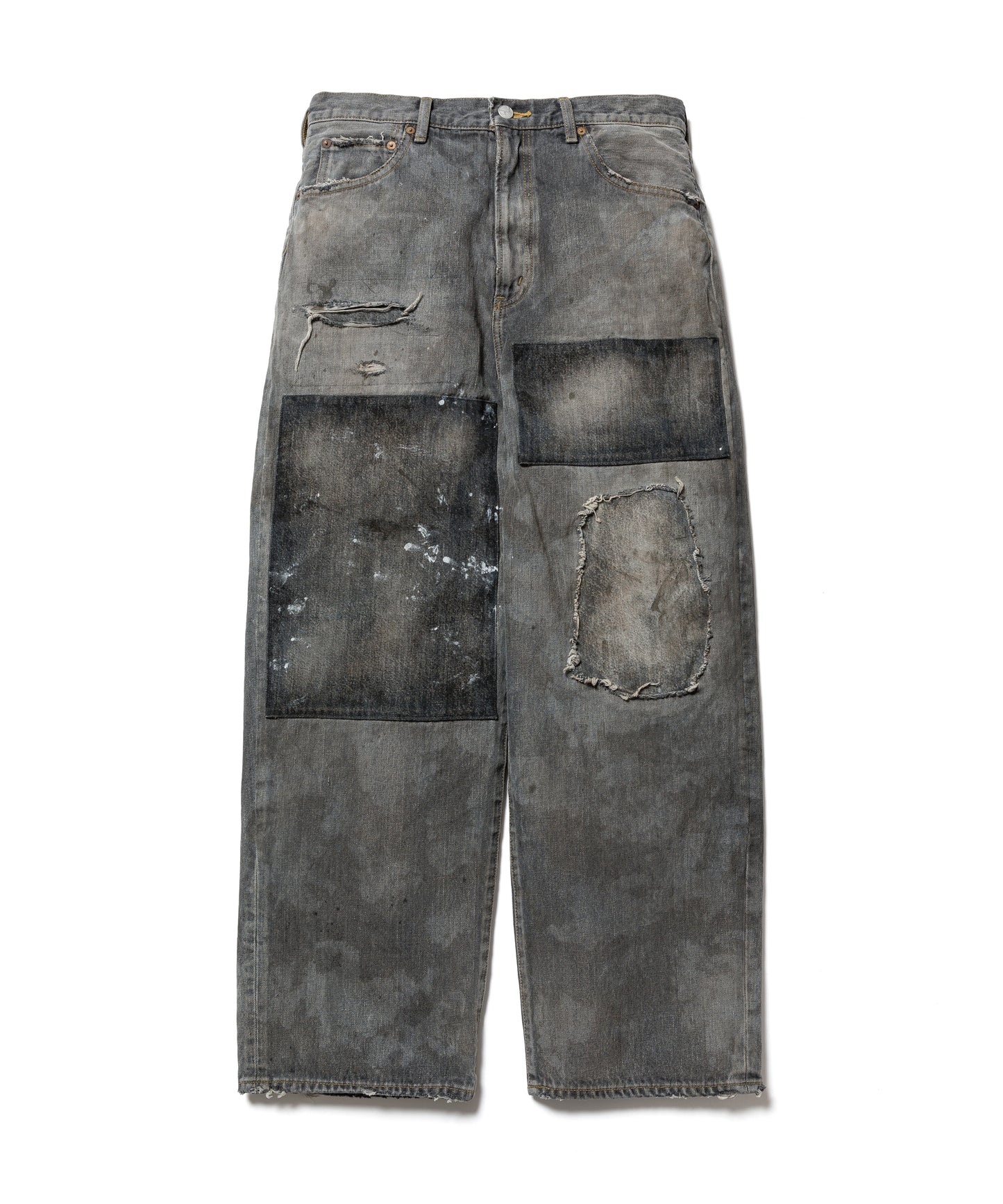 BORO DENIM PANTS