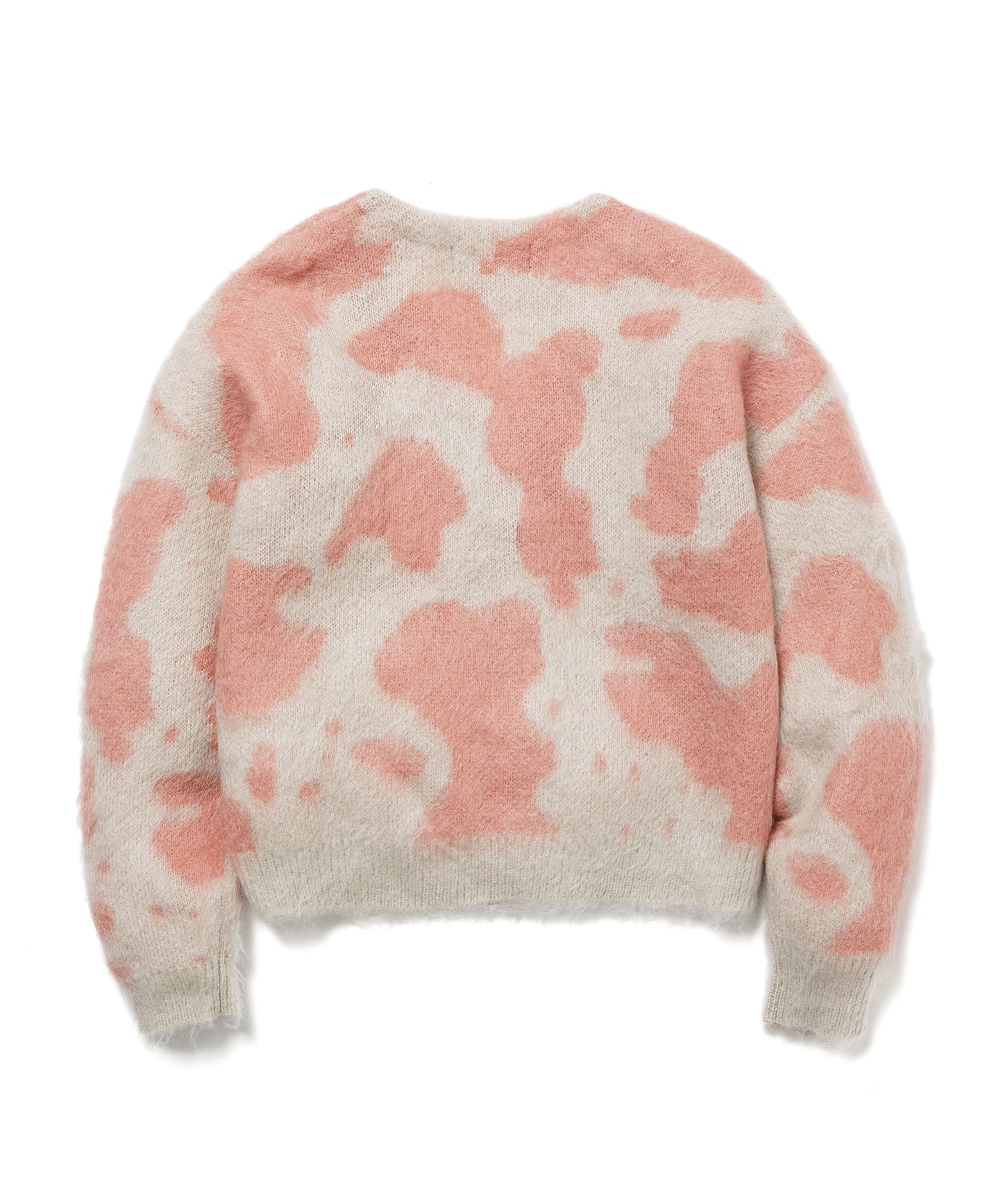 COW MOHAIR KNIT CARDIGAN