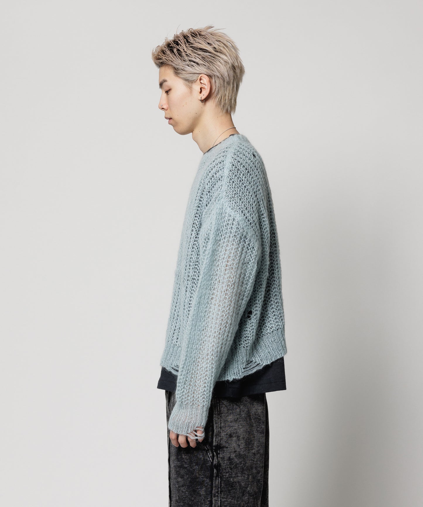 BORO MOHAIR KNIT