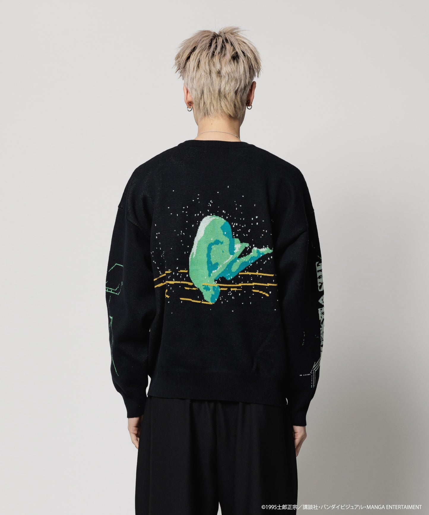 "GHOST IN THE SHELL"SWEATER