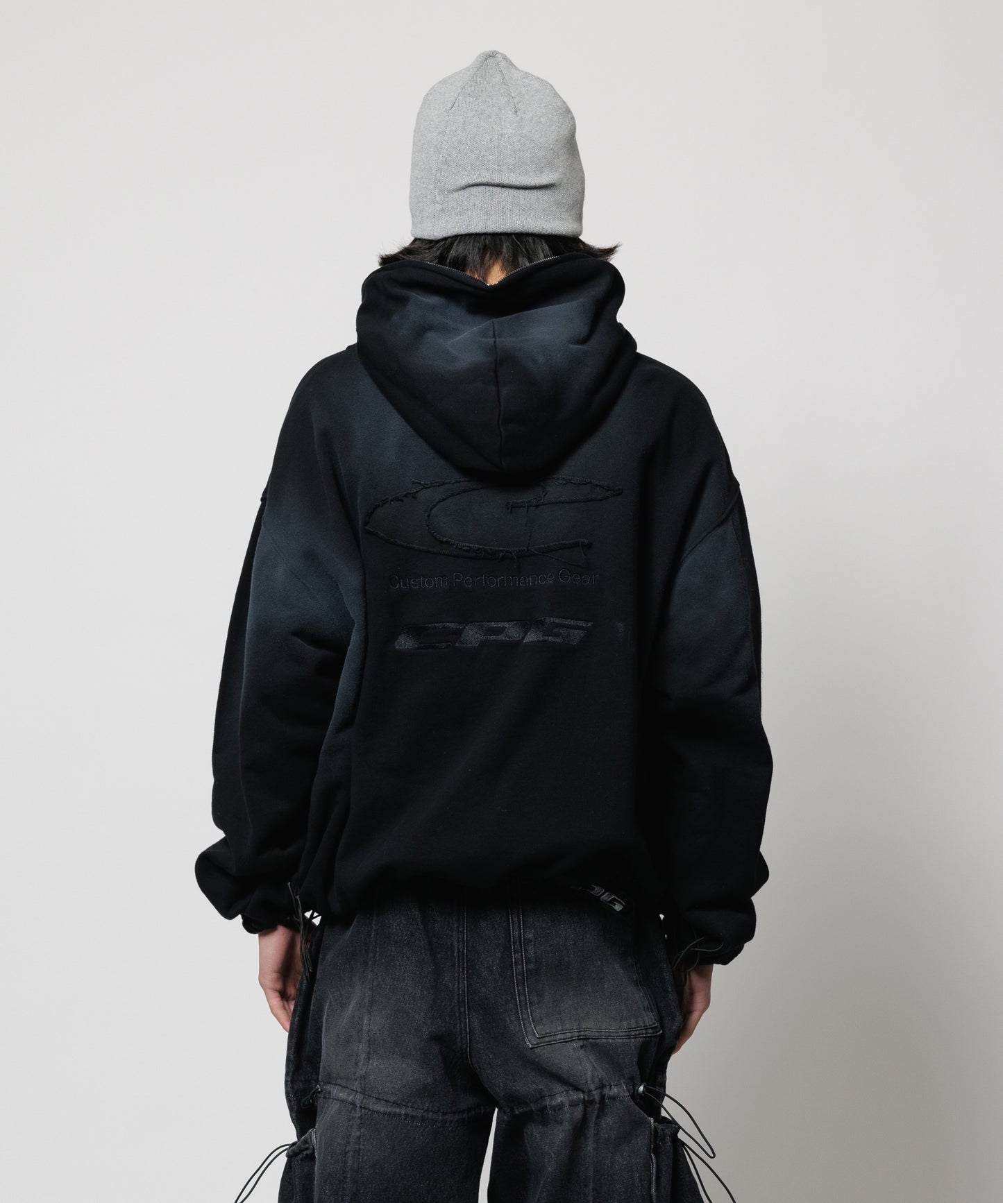 CPG LOGO FADE ZIP HOODIE