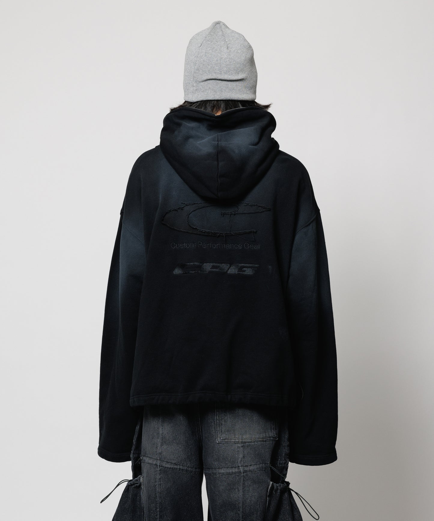 CPG LOGO FADE ZIP HOODIE