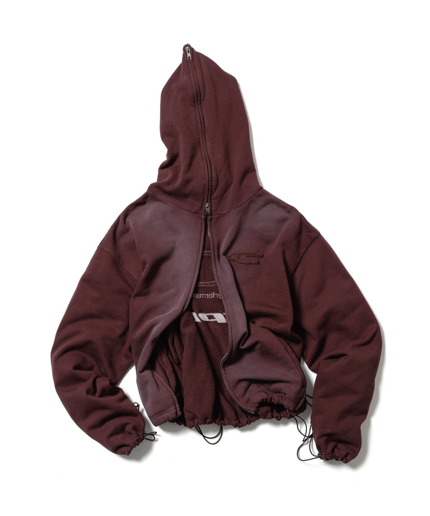 CPG LOGO FADE ZIP HOODIE