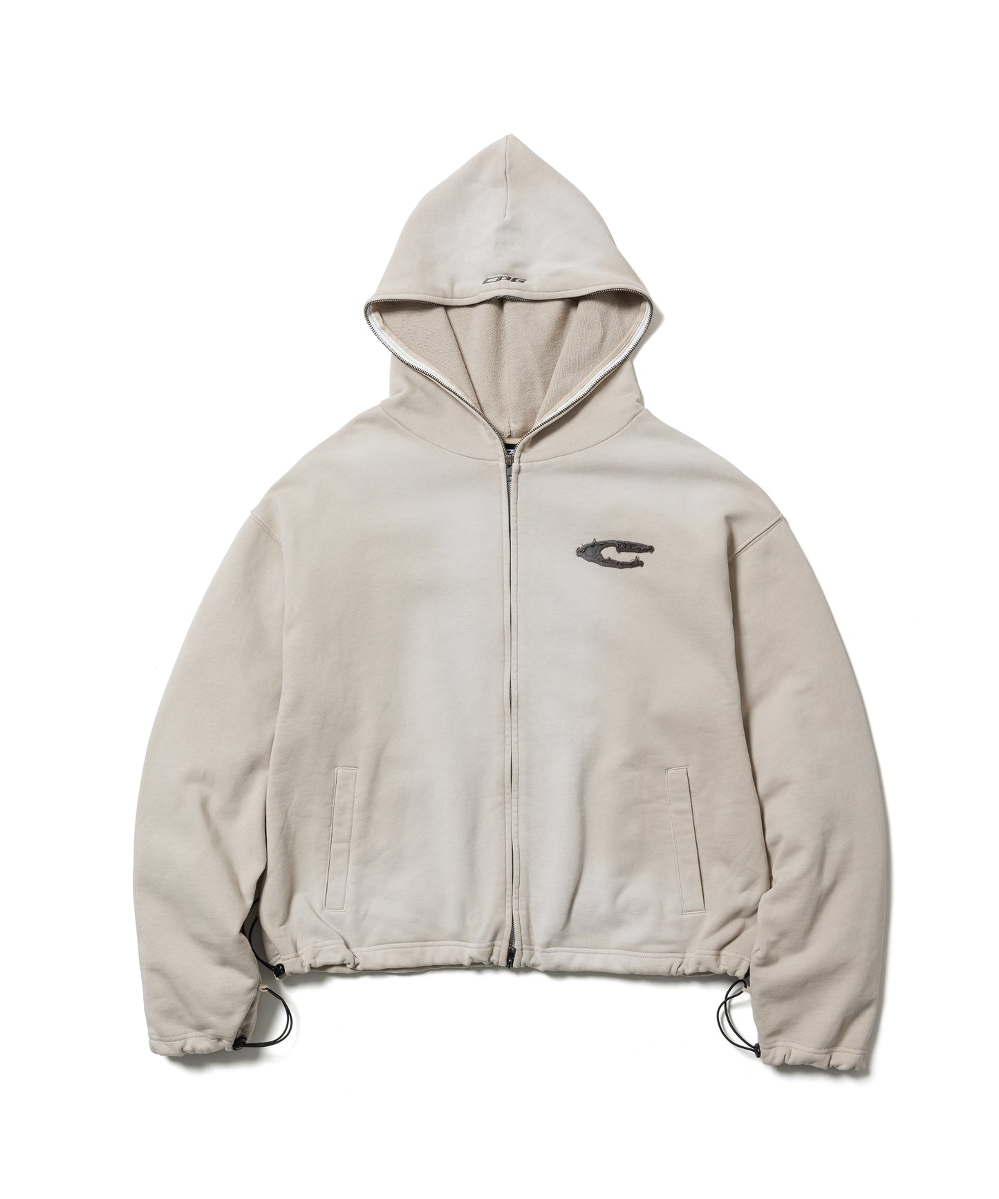 CPG LOGO FADE ZIP HOODIE