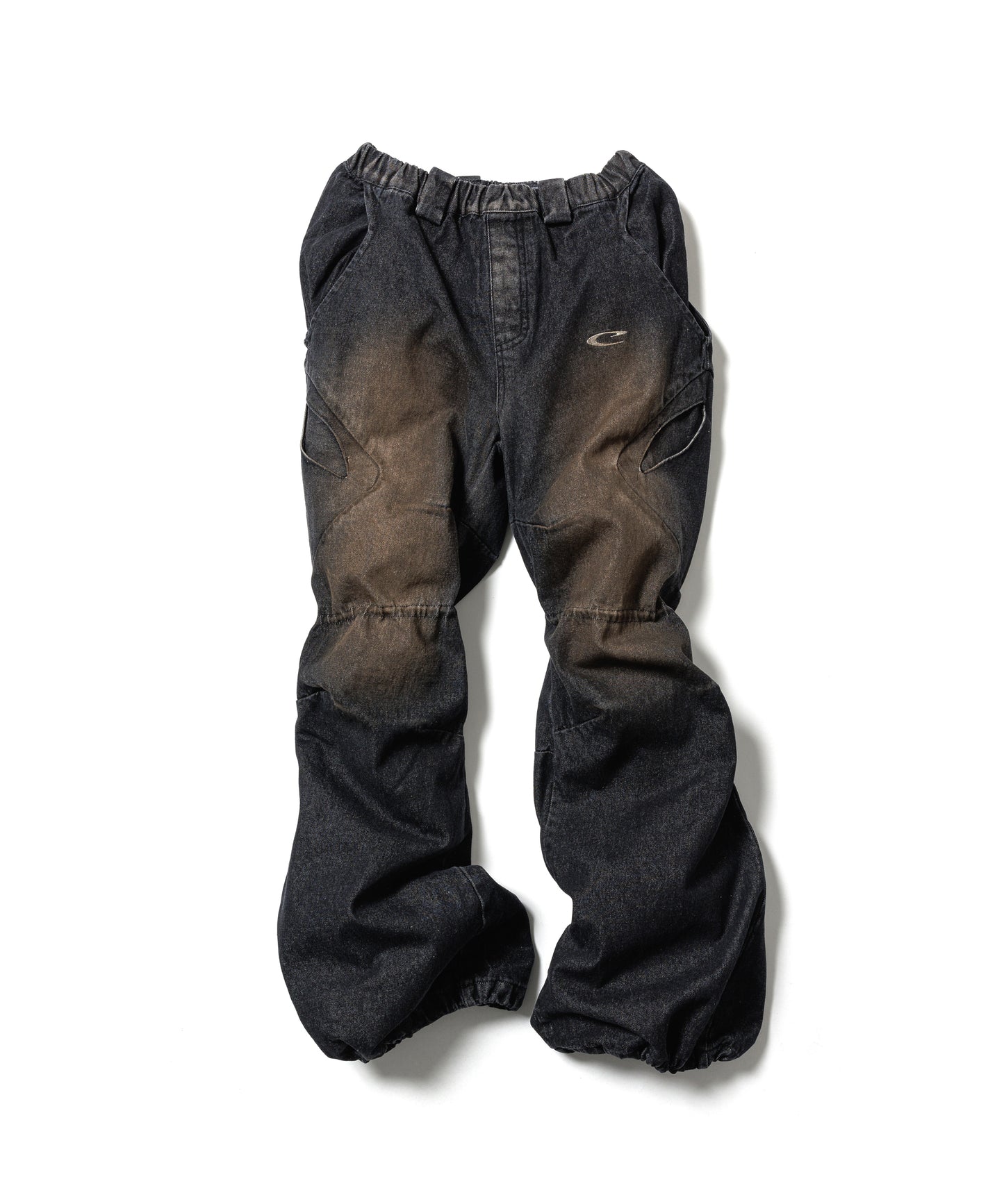 CPG RHOMBUS FADE DENIM PANTS