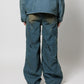 CPG RHOMBUS FADE DENIM PANTS