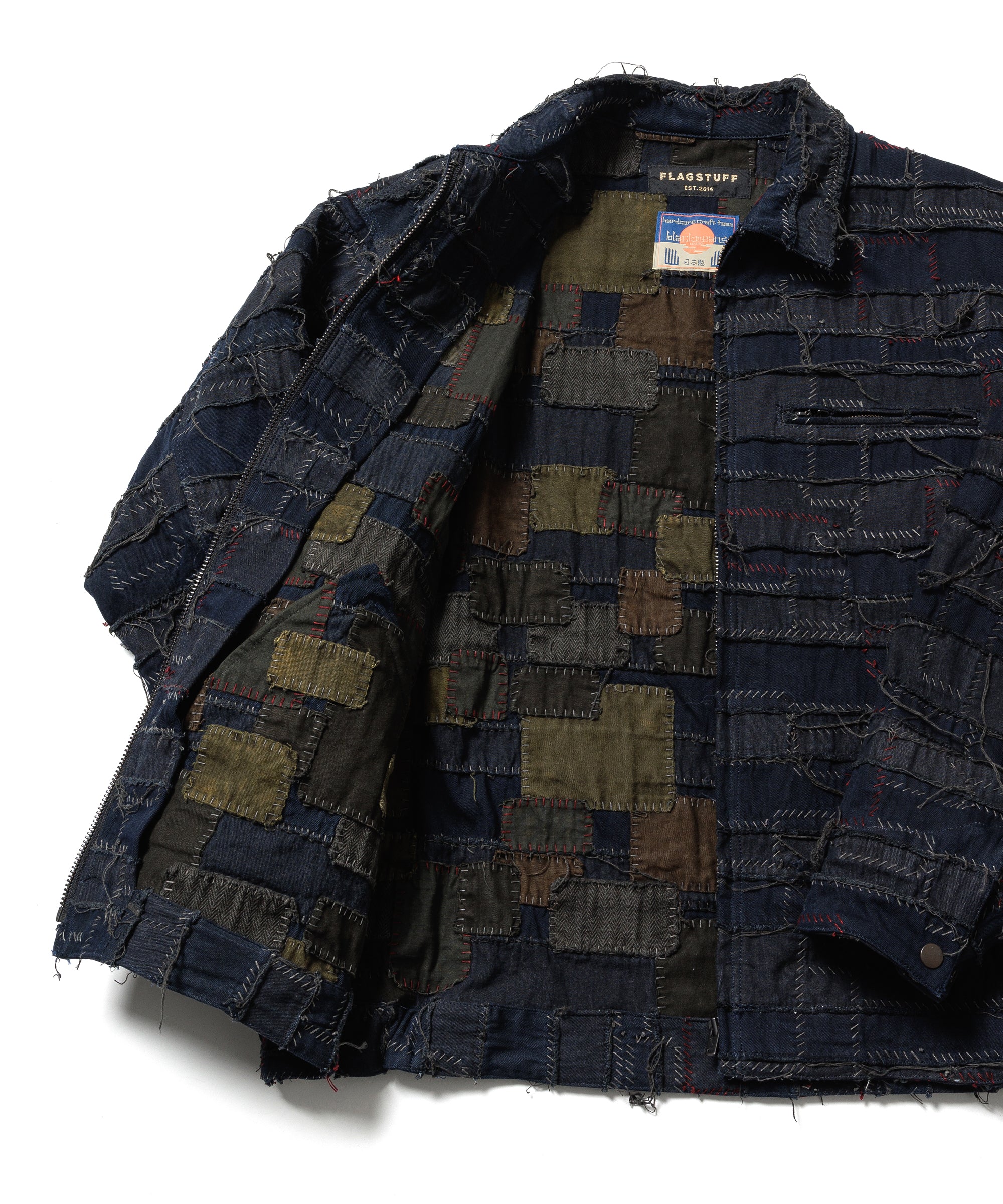 BORO WORK JACKET(xblackmeans) – F-LAGSTUF-F