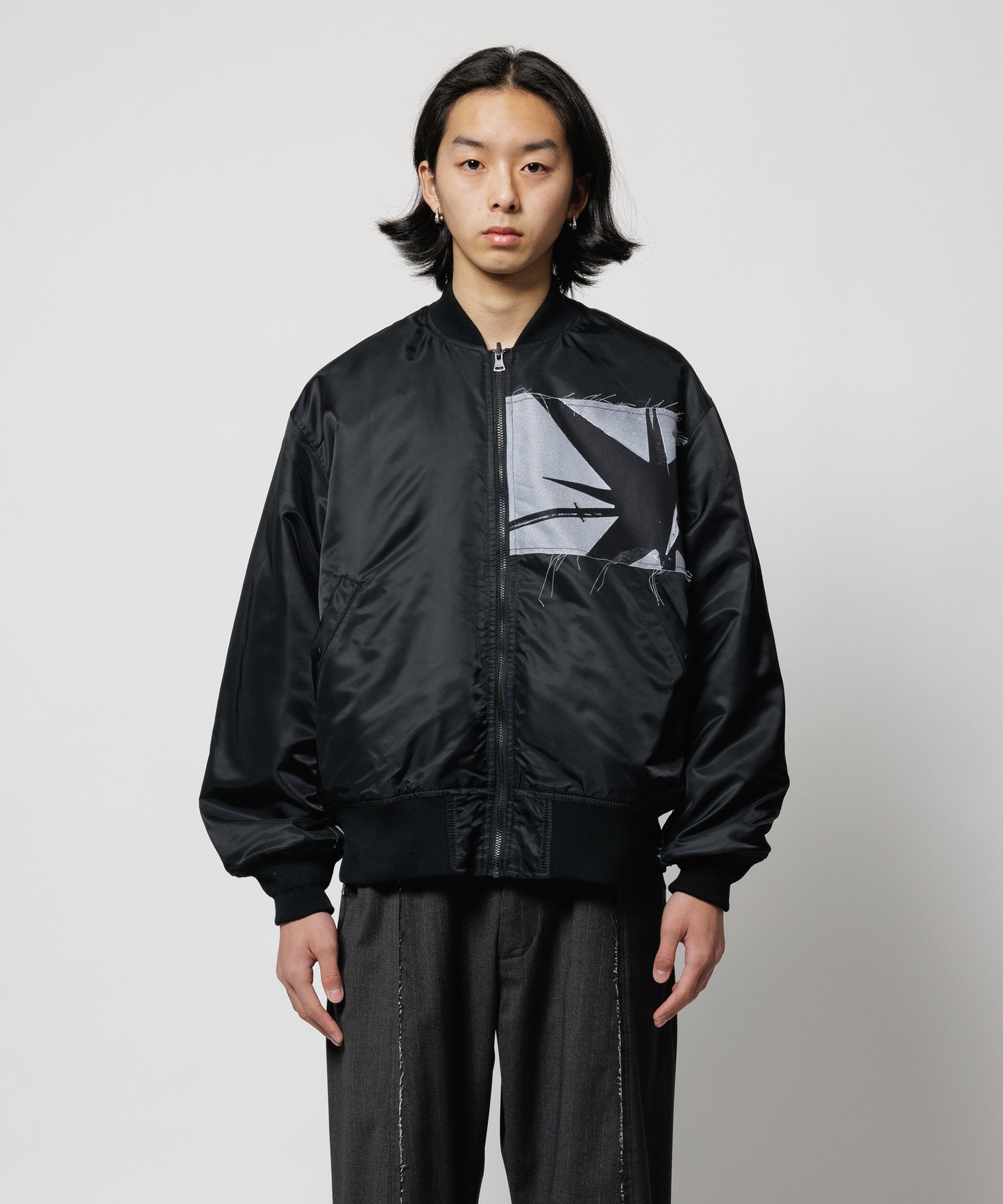 PATCHWORK BOMBER JACKET