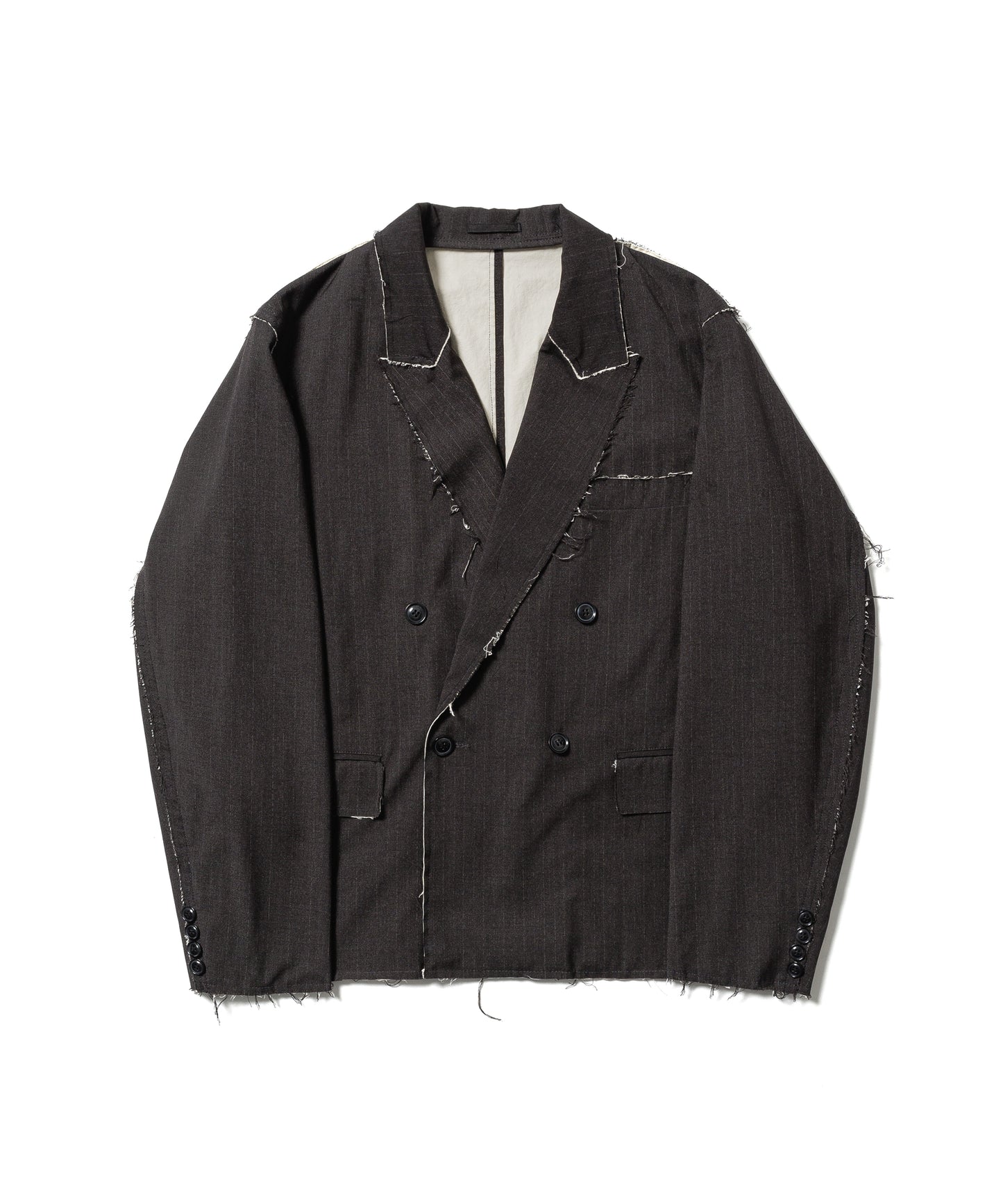 DOUBLE BREASTED SUIT JKT(BORO)
