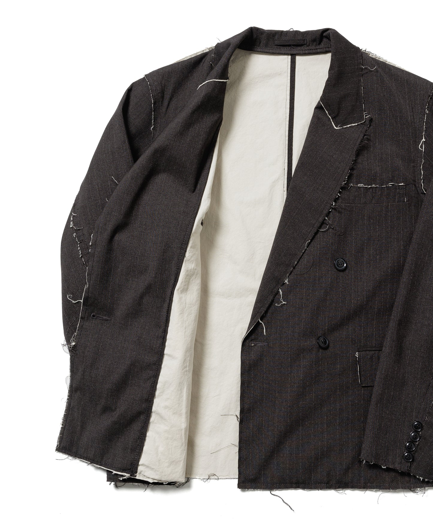 DOUBLE BREASTED SUIT JKT(BORO)