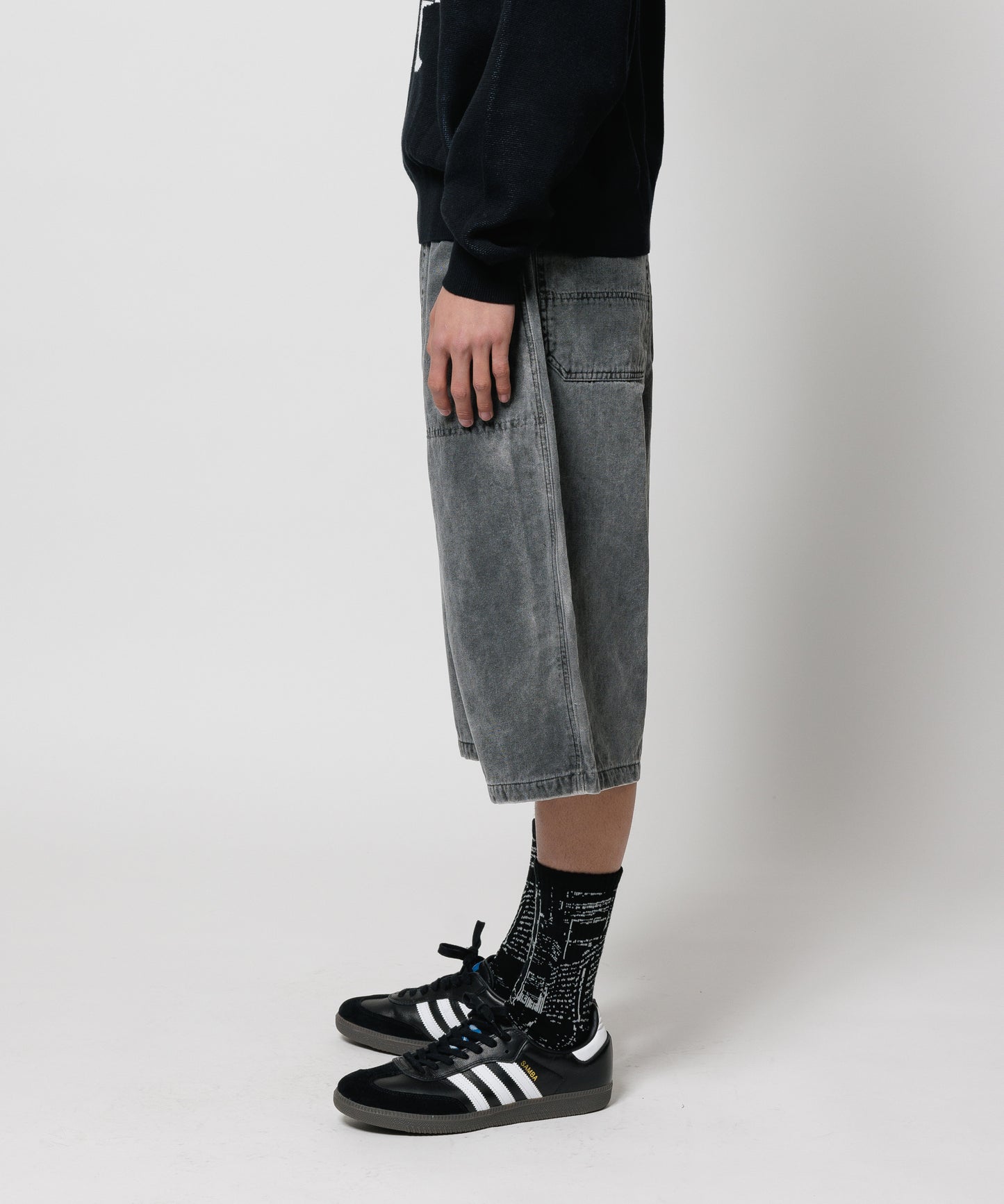 FADE DOUBLE KNEE SHORTS