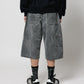 FADE DOUBLE KNEE SHORTS