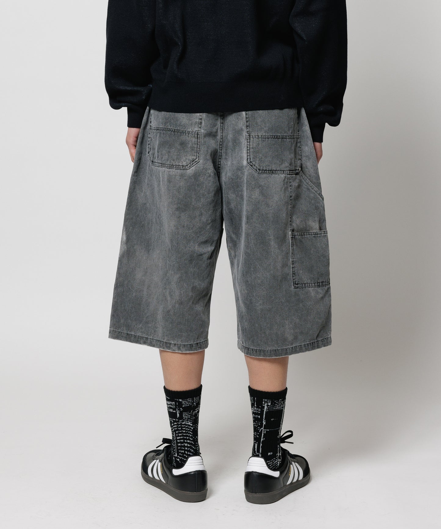 FADE DOUBLE KNEE SHORTS