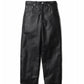 5POCKET LEATHER PANTS