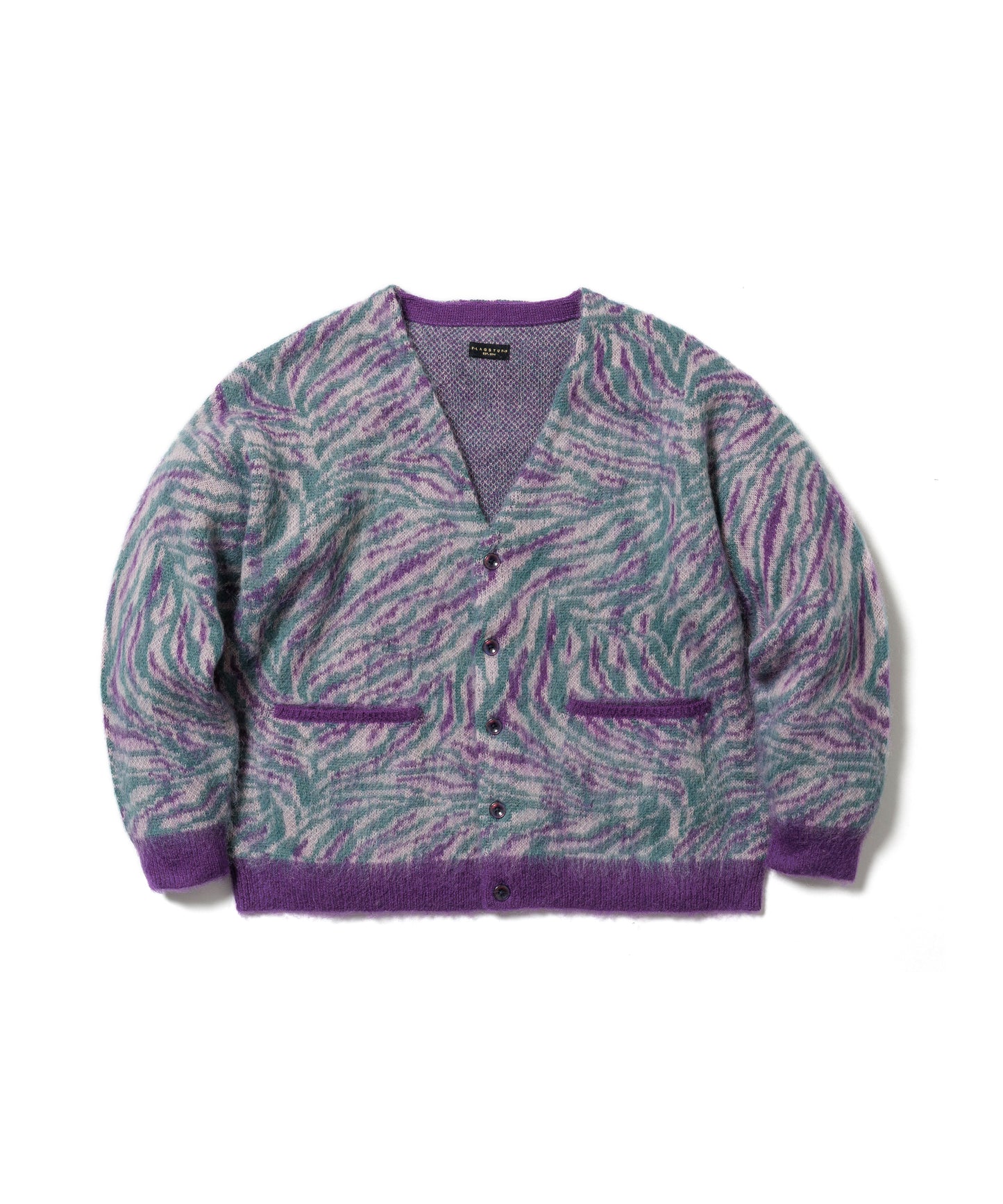 MOHAIR CARDIGAN（ZEBRA）