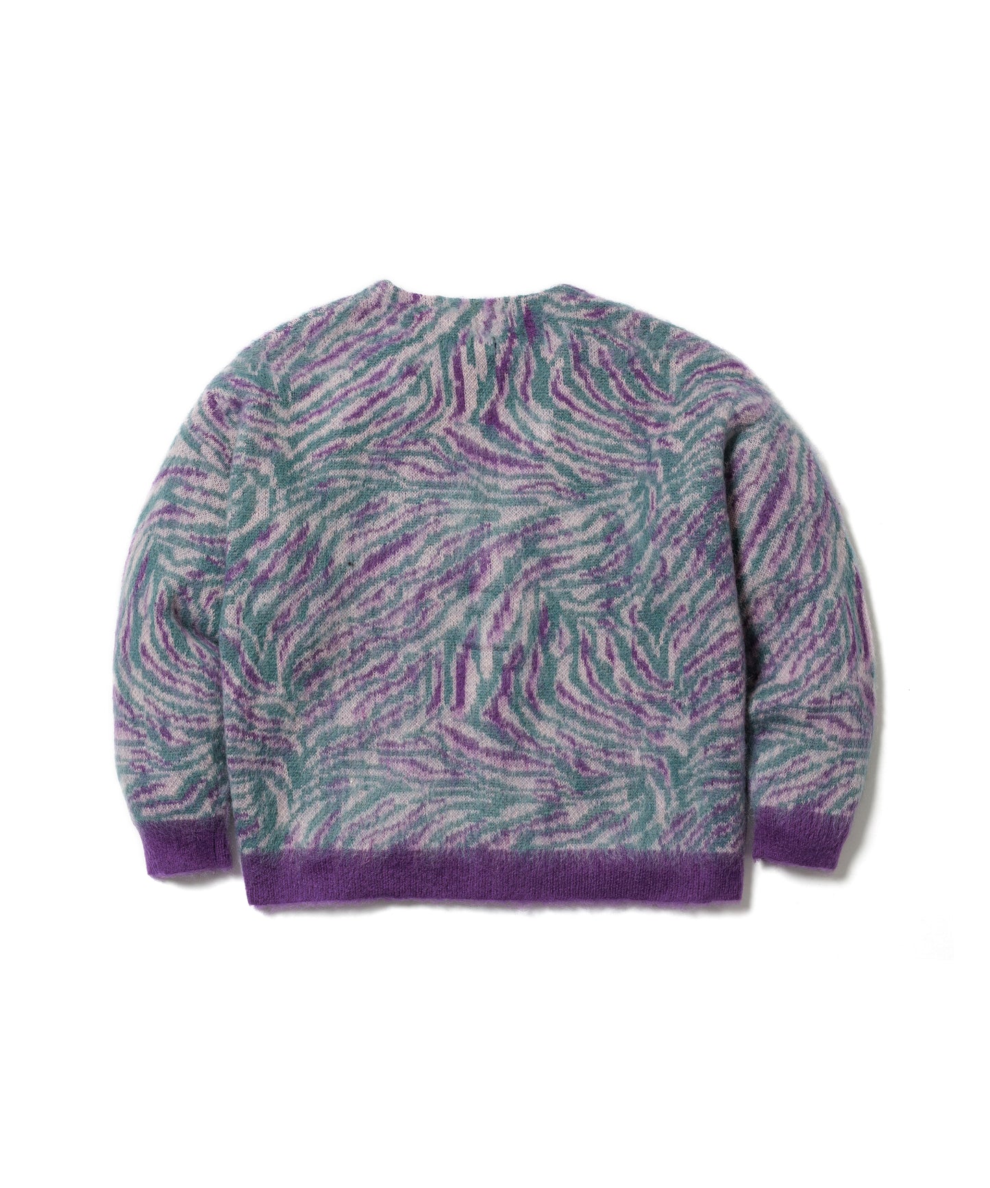 MOHAIR CARDIGAN（ZEBRA）