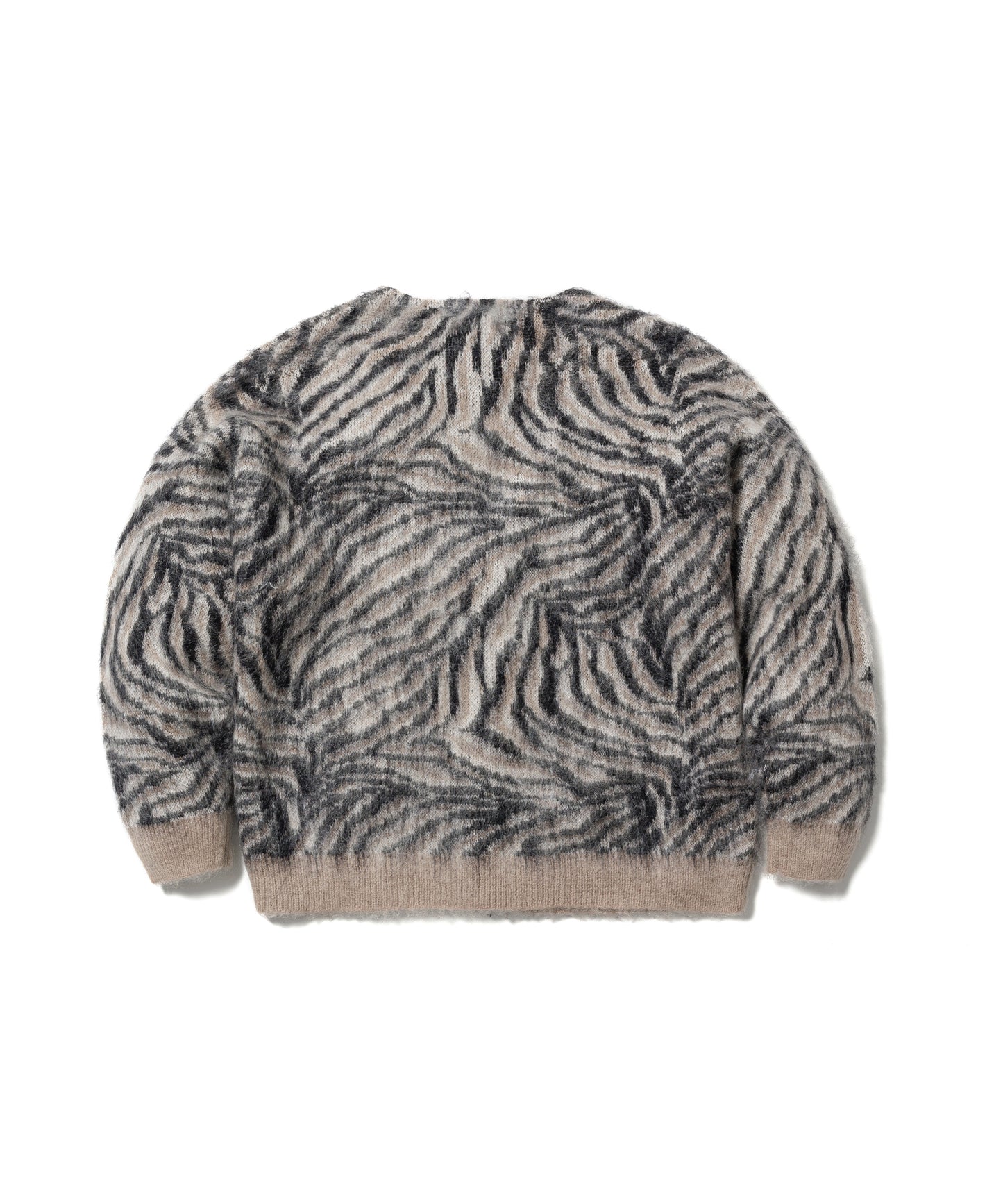 MOHAIR CARDIGAN（ZEBRA）