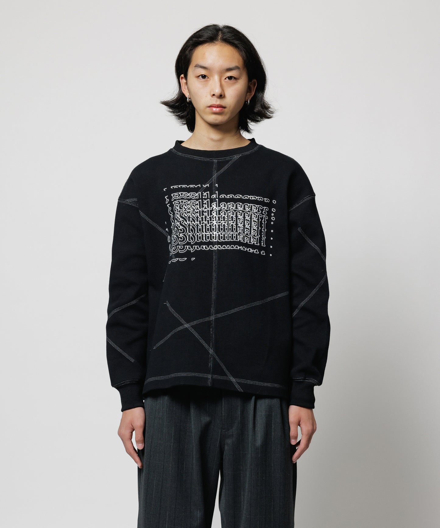"FS" WAFFLE L/S TEE