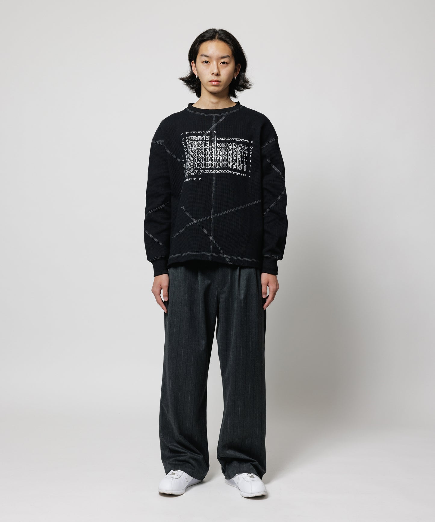 "FS" WAFFLE L/S TEE