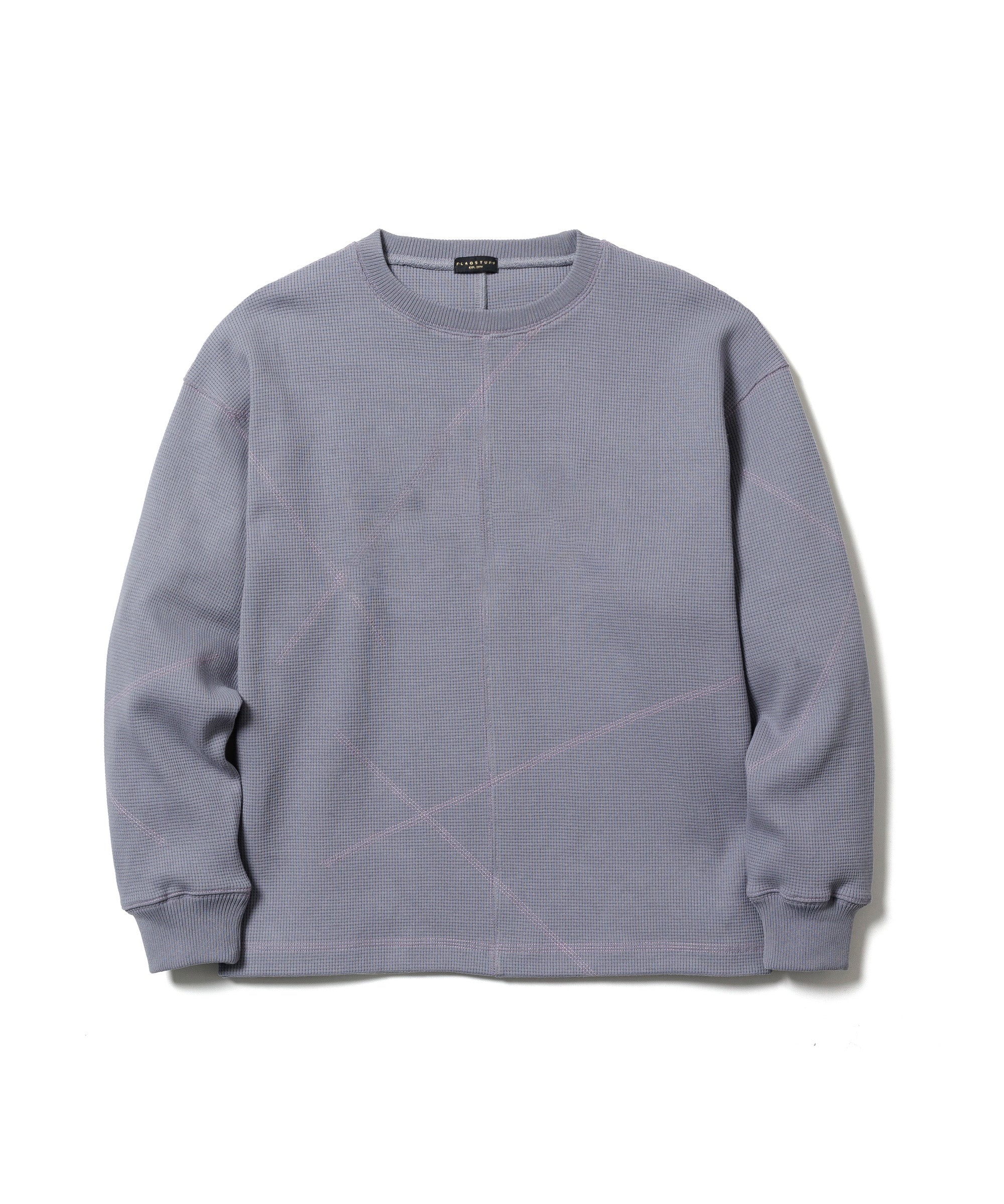 トップス S.F.C WAFFLE CREW TECH LS TEE S.F.C WAFFLE CREW TECH LS TEE Black
