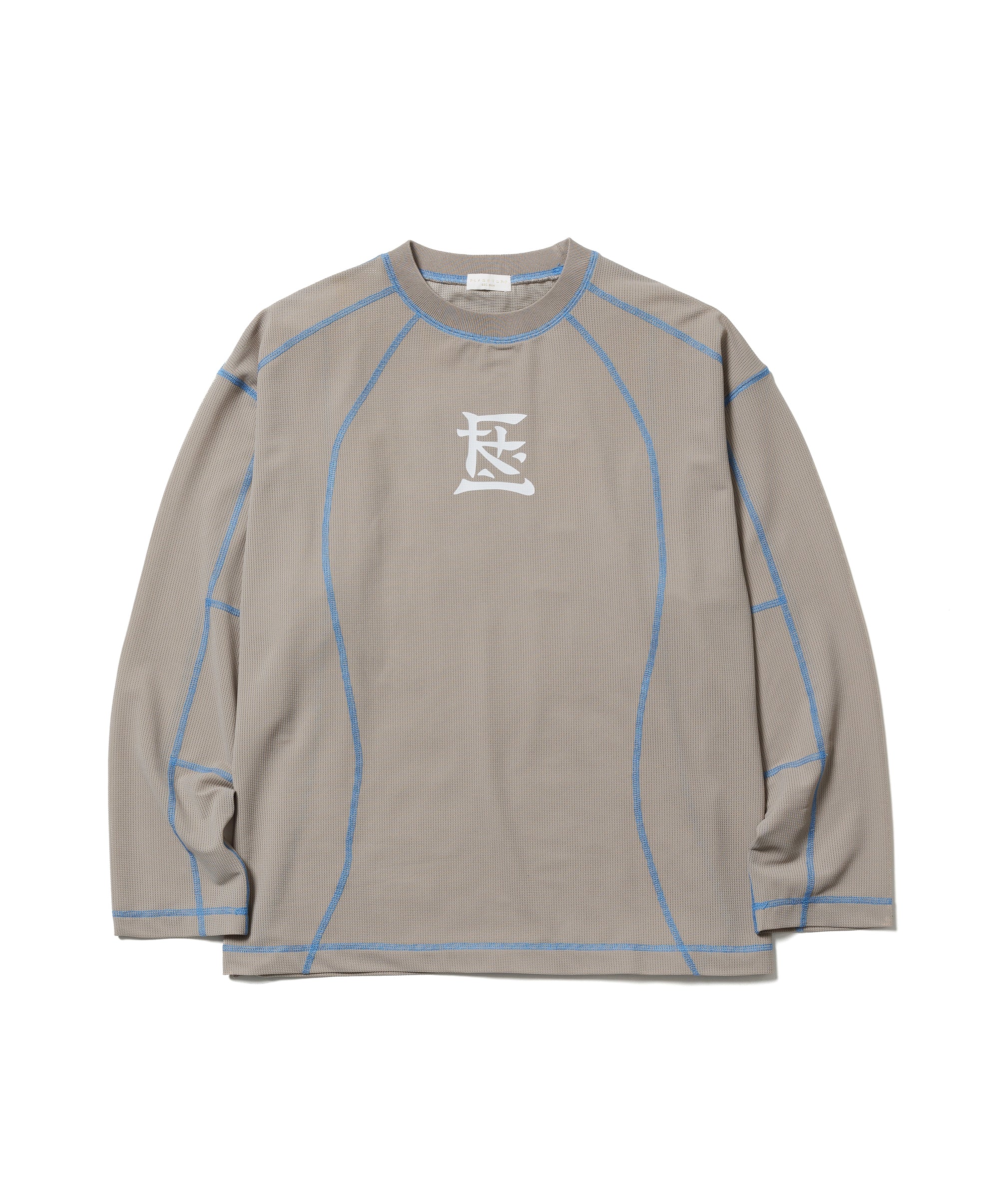 FLAGSTUFF グレー系 ストライプ ポロシャツ TOPS – F-LAGSTUF-F