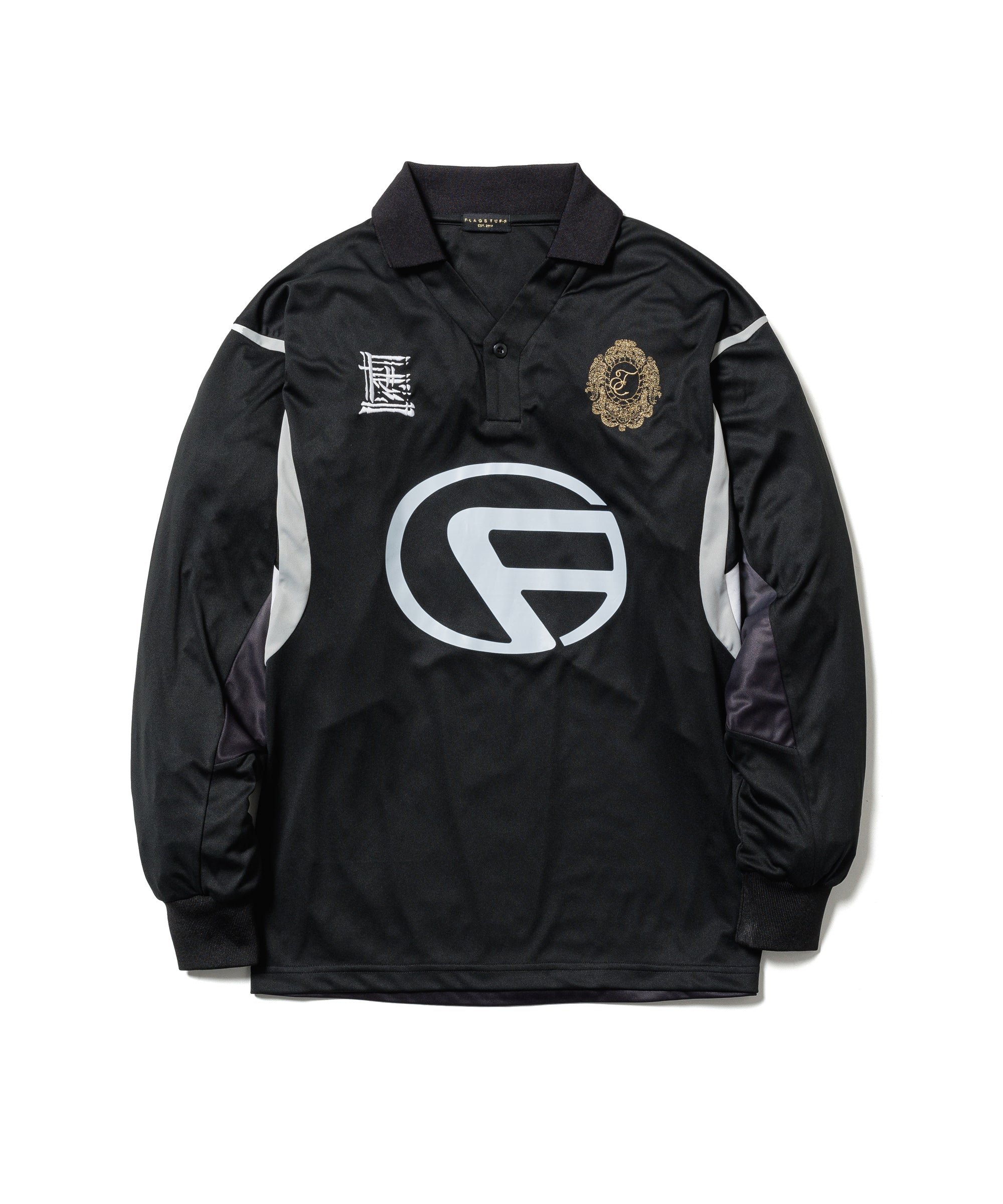 フラグスタフ　F-LAGSTUF-F L/S GAME SHIRT F-LAGSTUF-F/フラグスタフ】L/S GAME SHIRT(NAVY) - 「PLACE