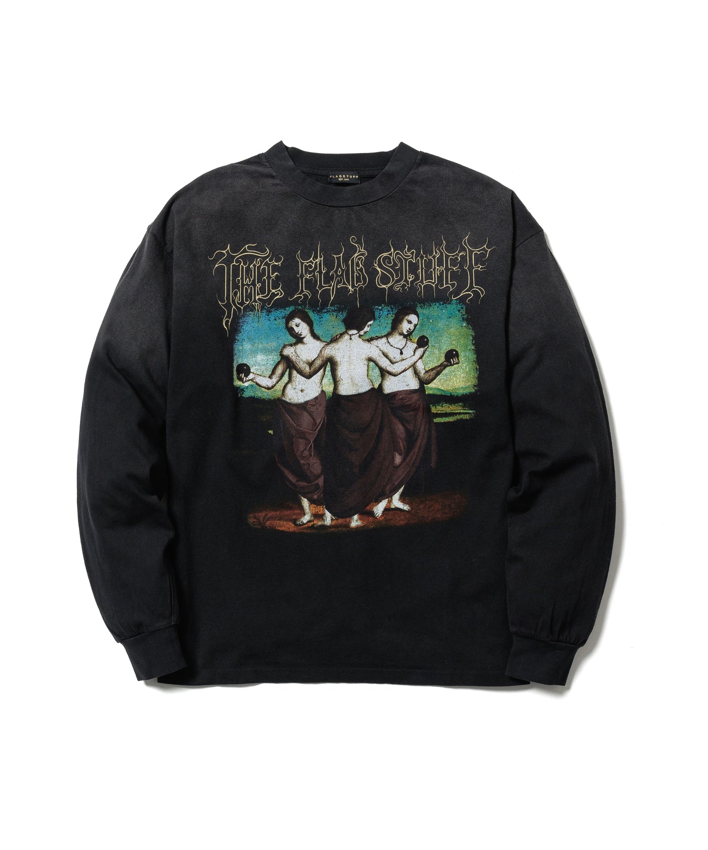 "THREE" LS TEE