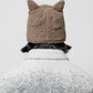 FLEECE FOX BEANIE