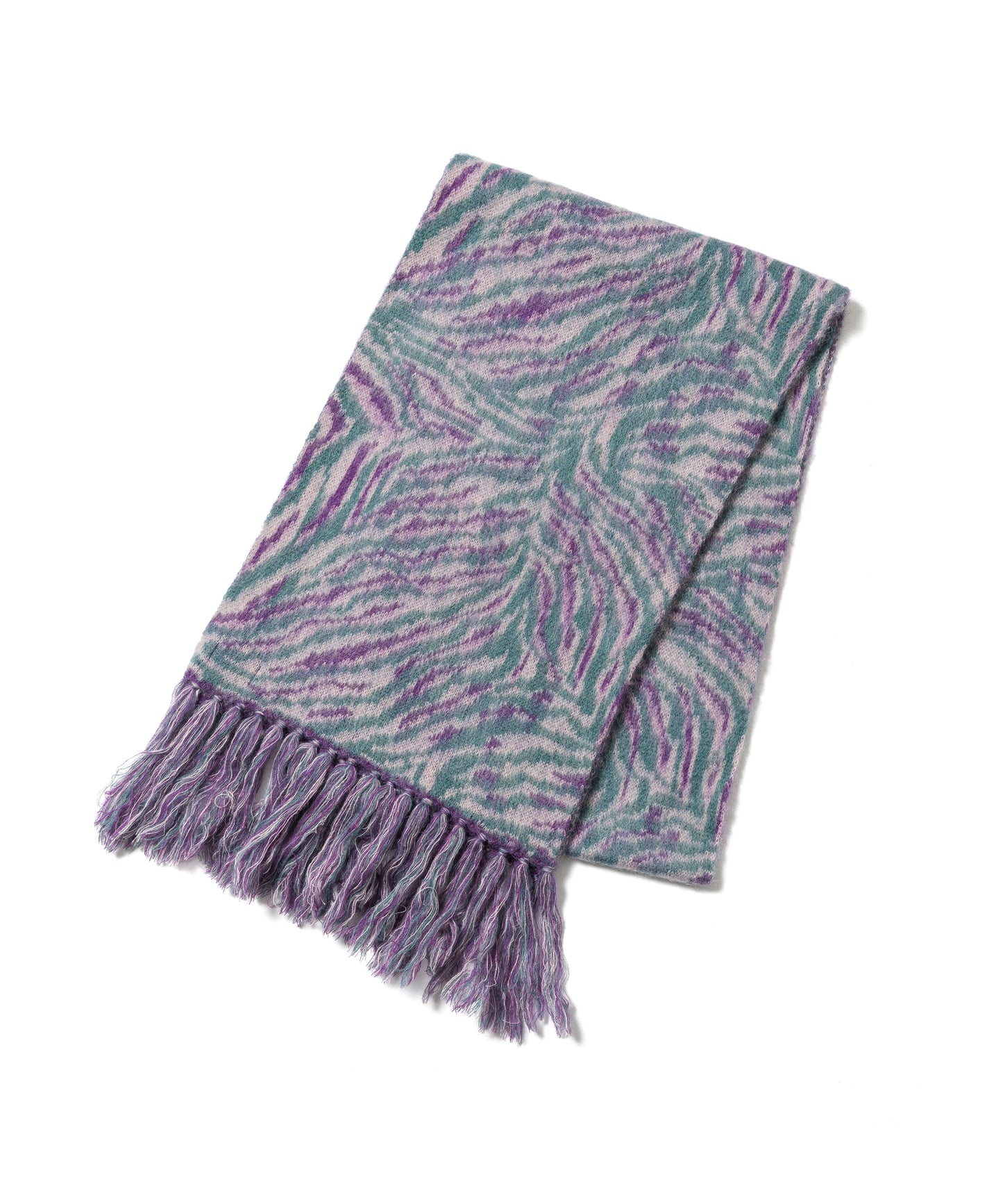 ZEBRA MOHAIR MUFFLER