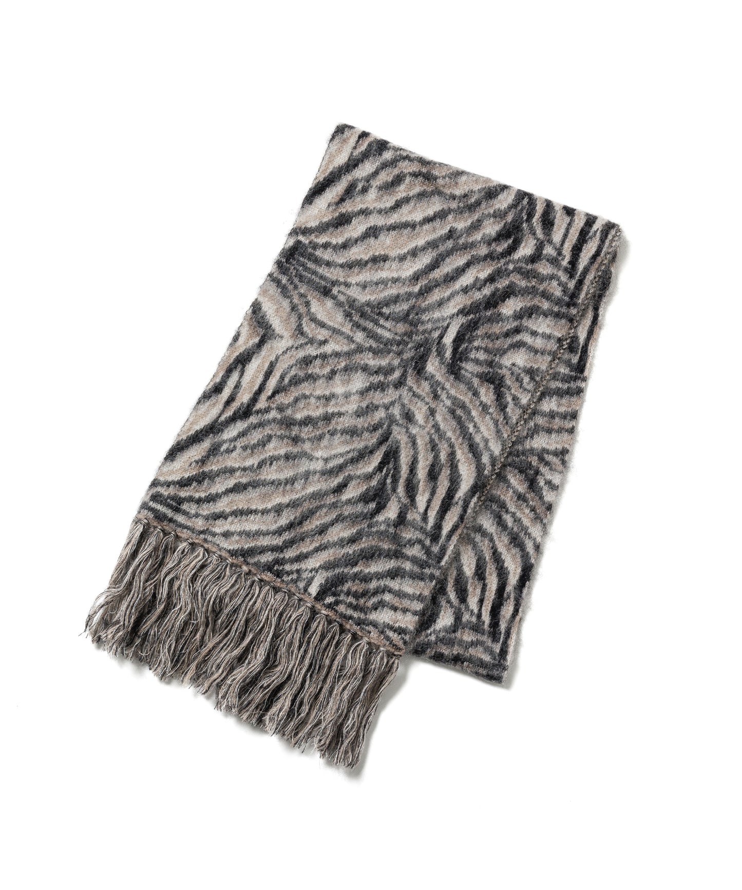 ZEBRA MOHAIR MUFFLER