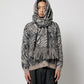 ZEBRA MOHAIR MUFFLER