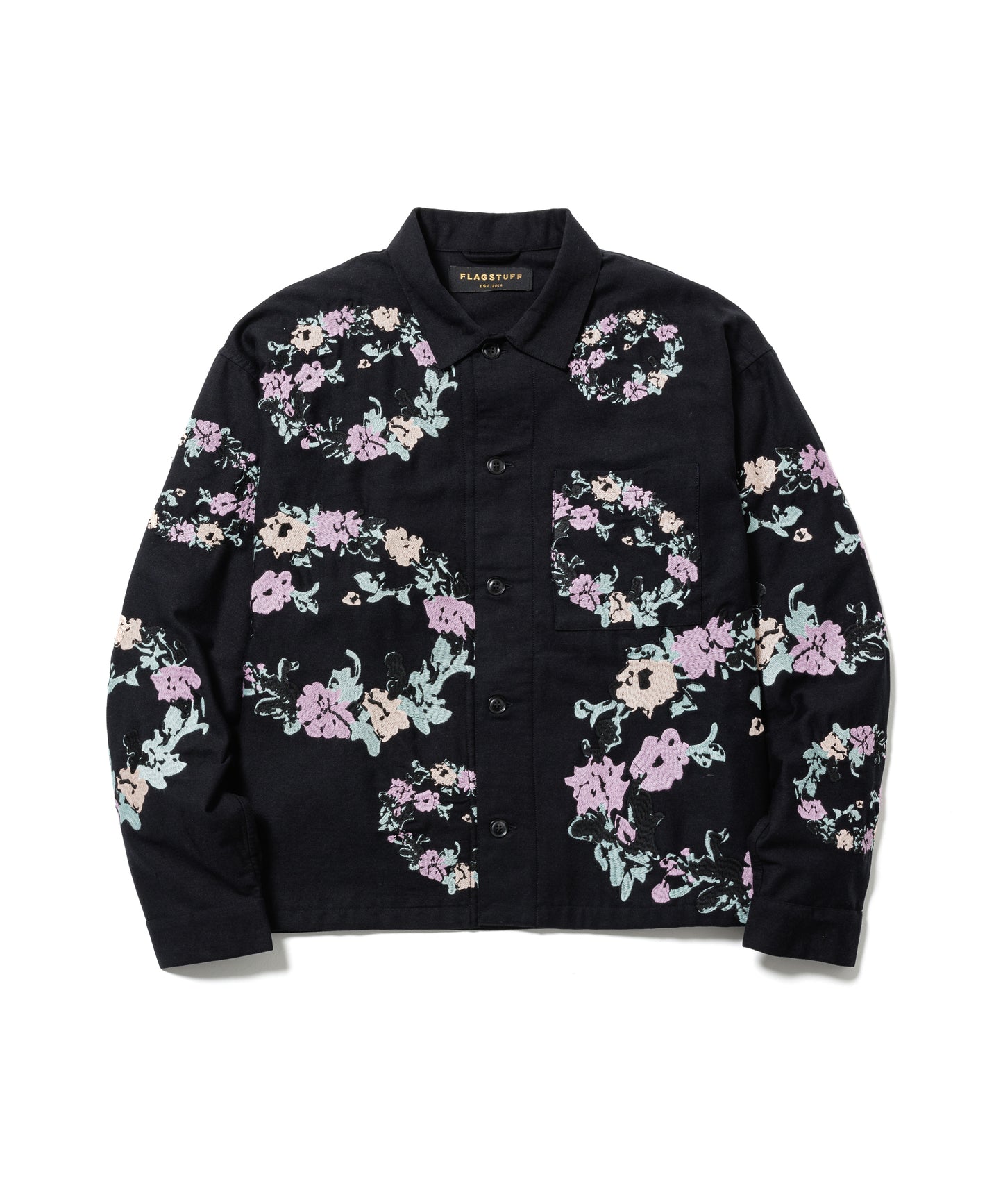 FLOWER EMBROIDERY JACKET