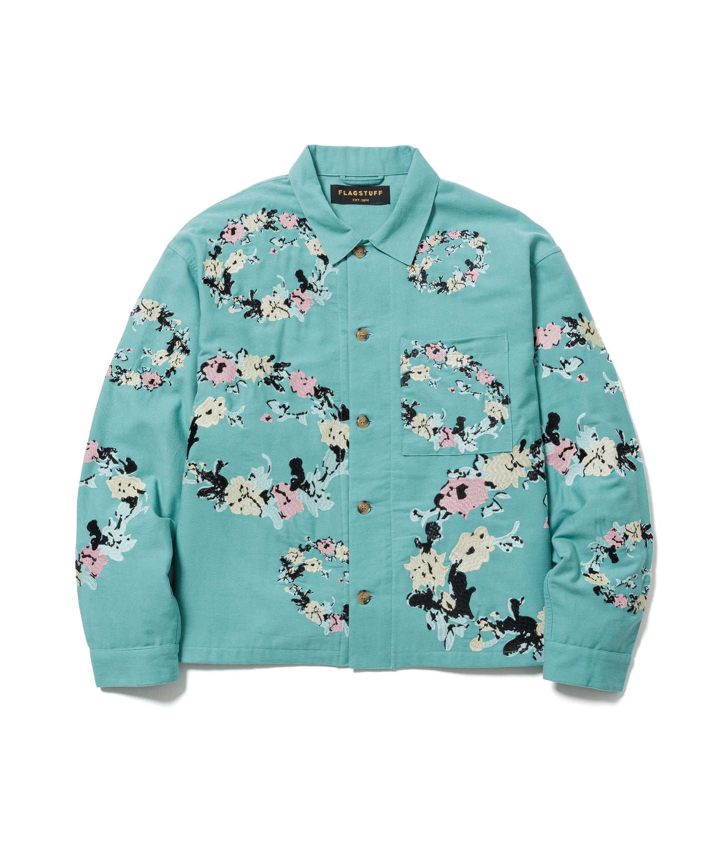 FLOWER EMBROIDERY JACKET