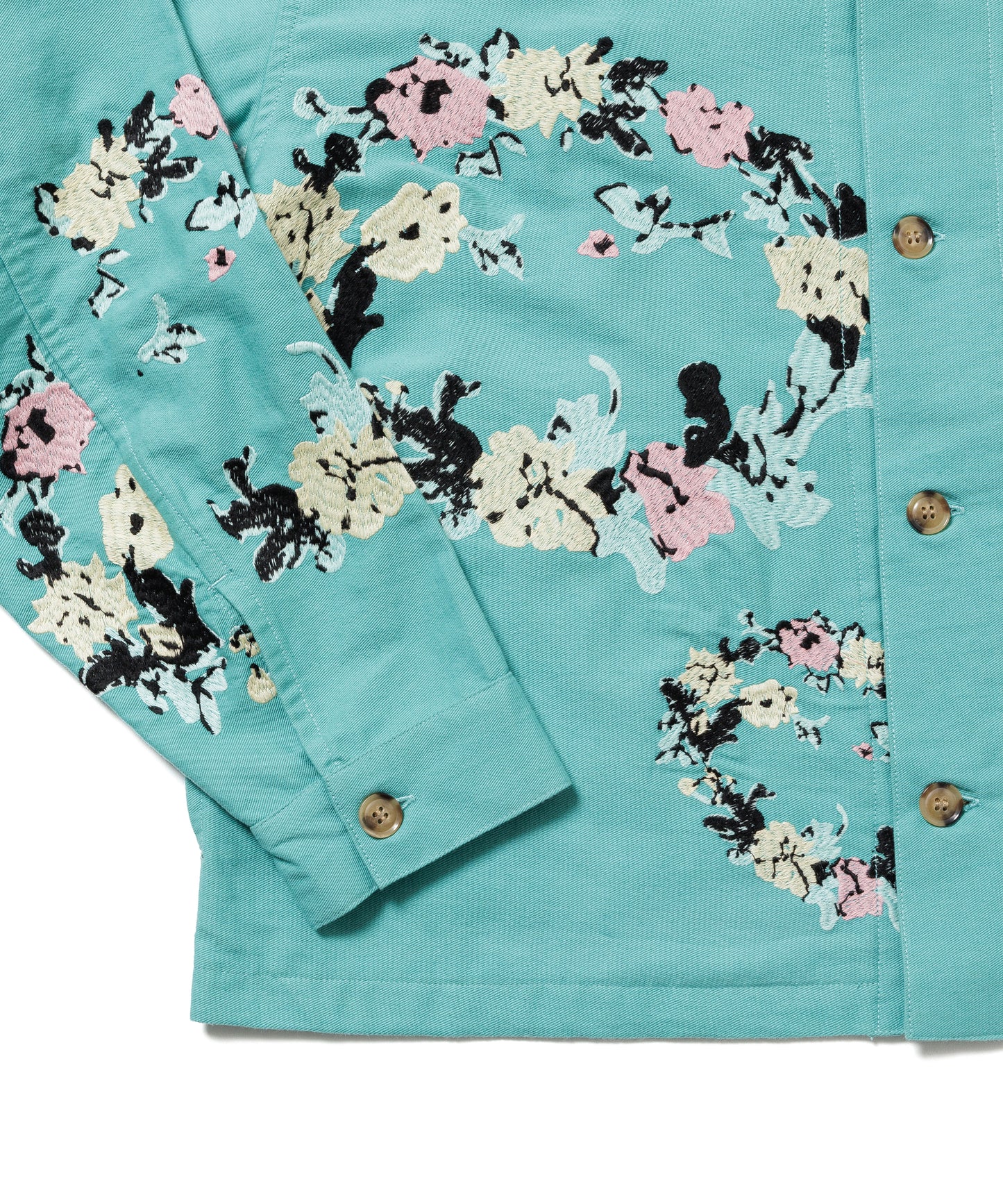 FLOWER EMBROIDERY JACKET