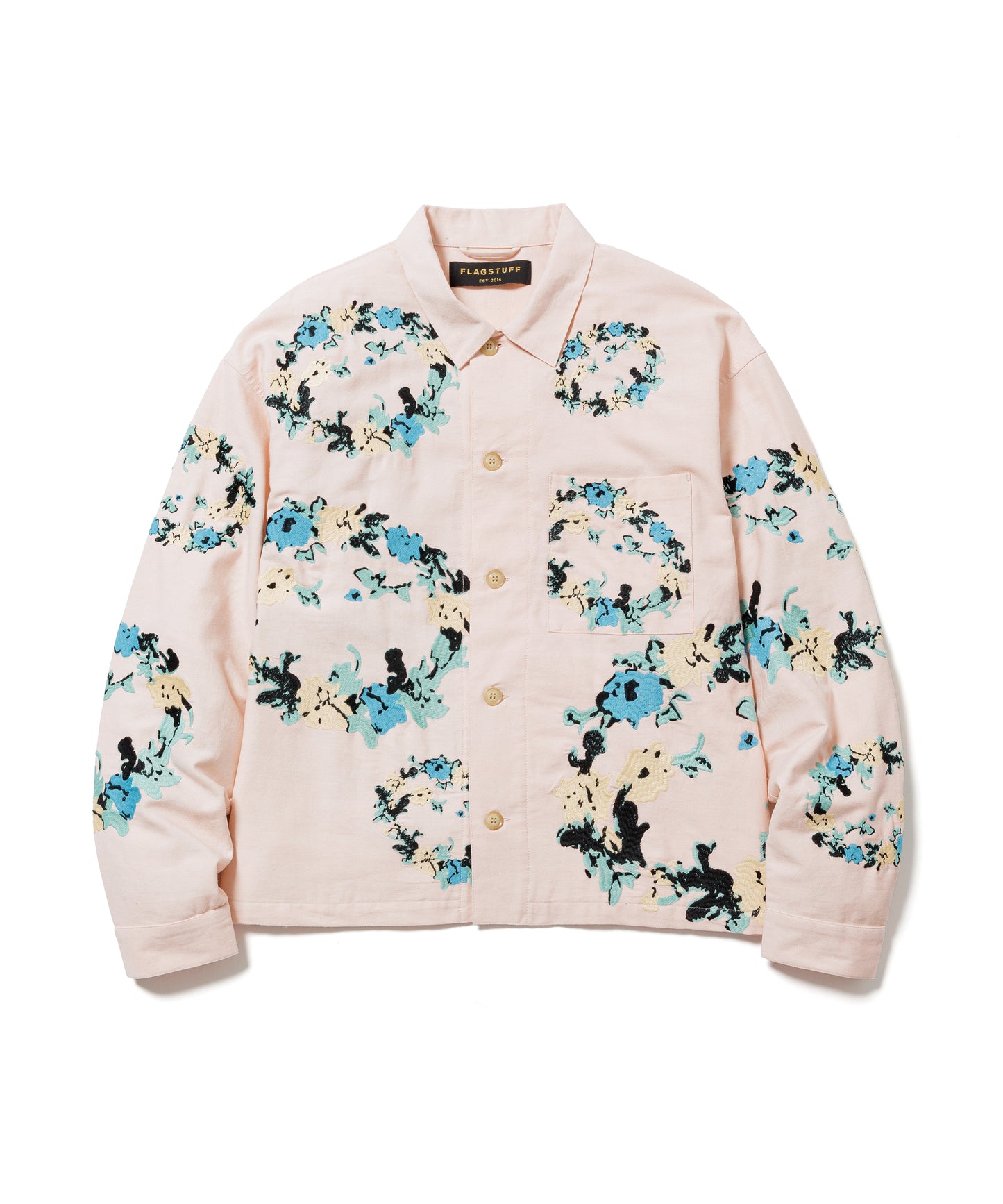 FLOWER EMBROIDERY JACKET