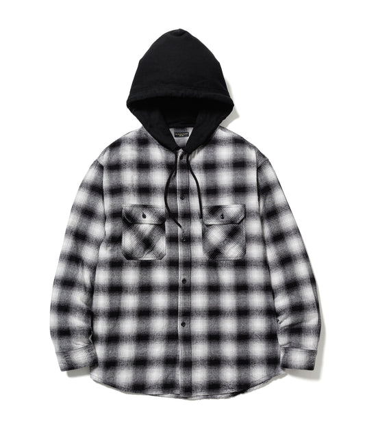 FLANNEL HOODED SHIRTS