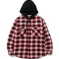 FLANNEL HOODED SHIRTS
