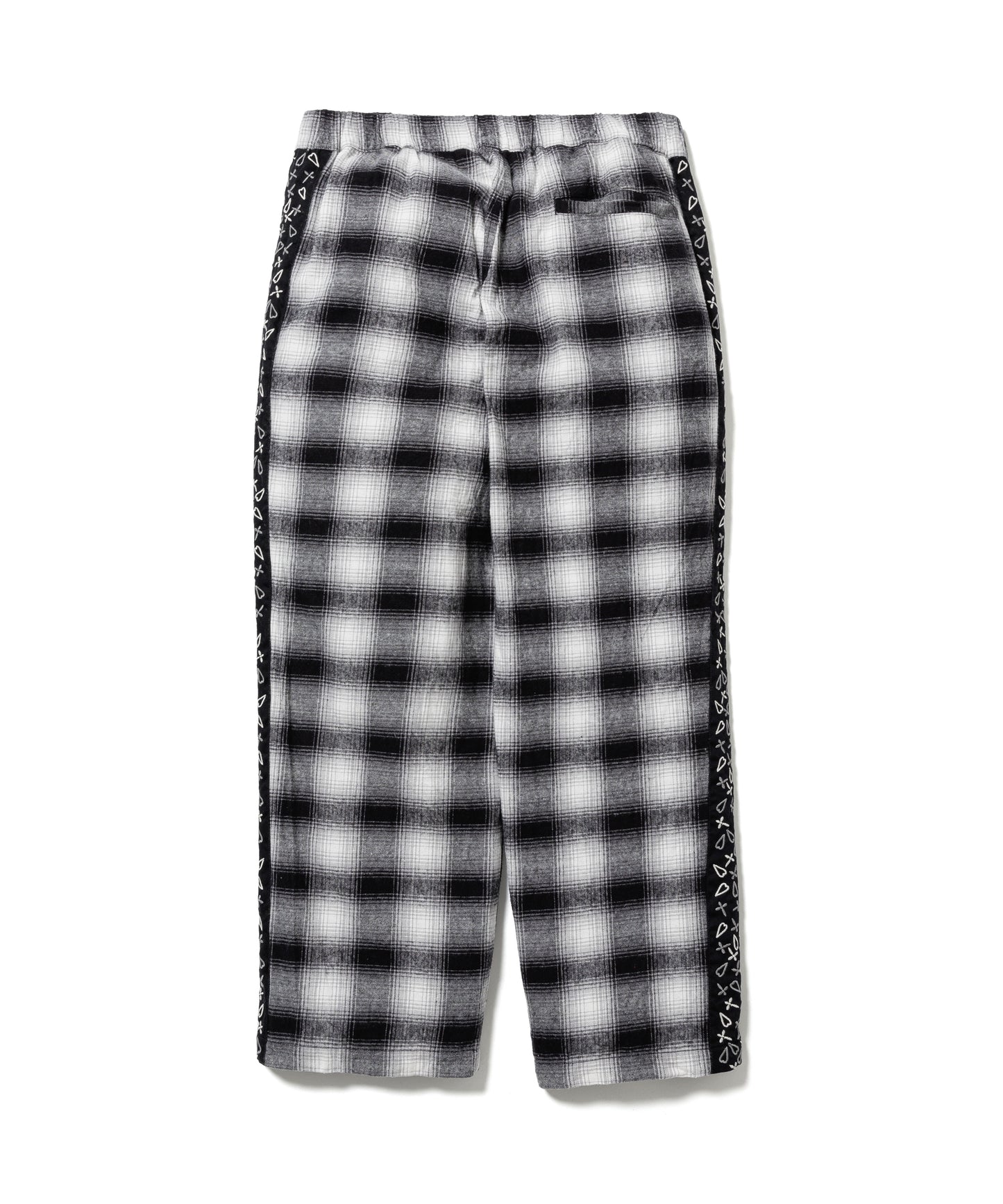 EMBROIDERY ORIGINAL CHECK　PANTS