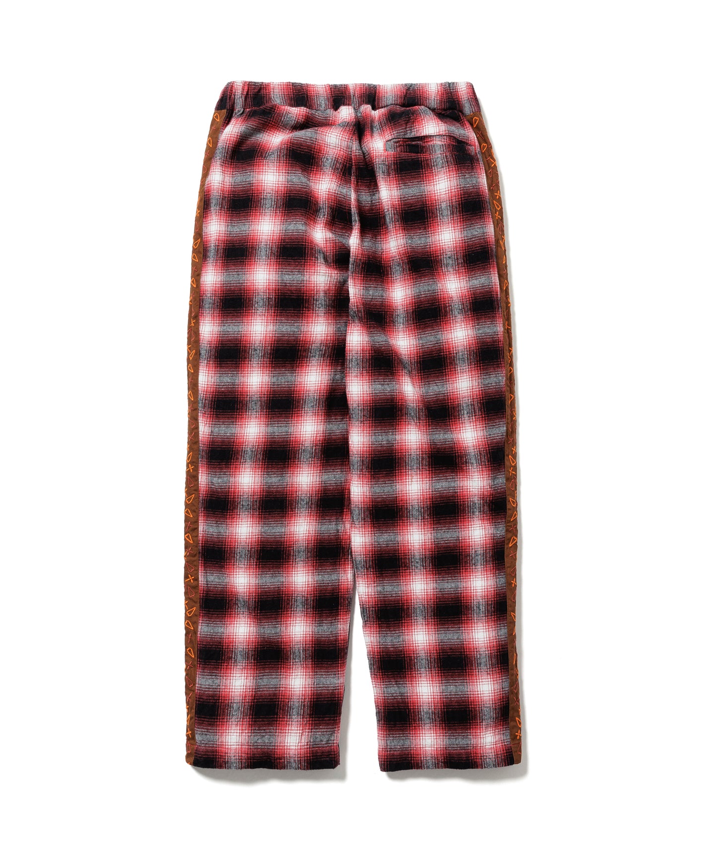 EMBROIDERY ORIGINAL CHECK　PANTS