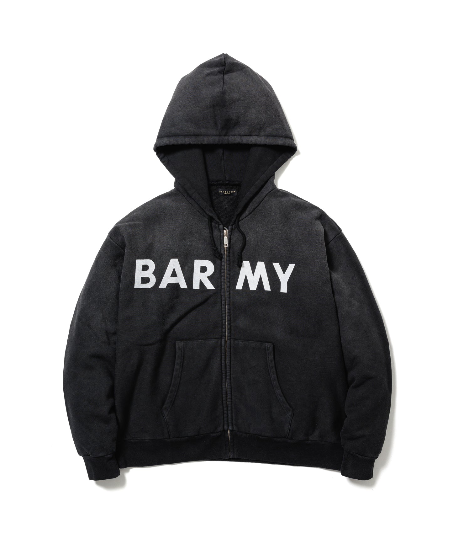 "BARMY" F/Z HOODIE