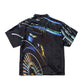 "NIGHT SHIFT" SILK S/S SHIRT(ｘKOKI SATO)