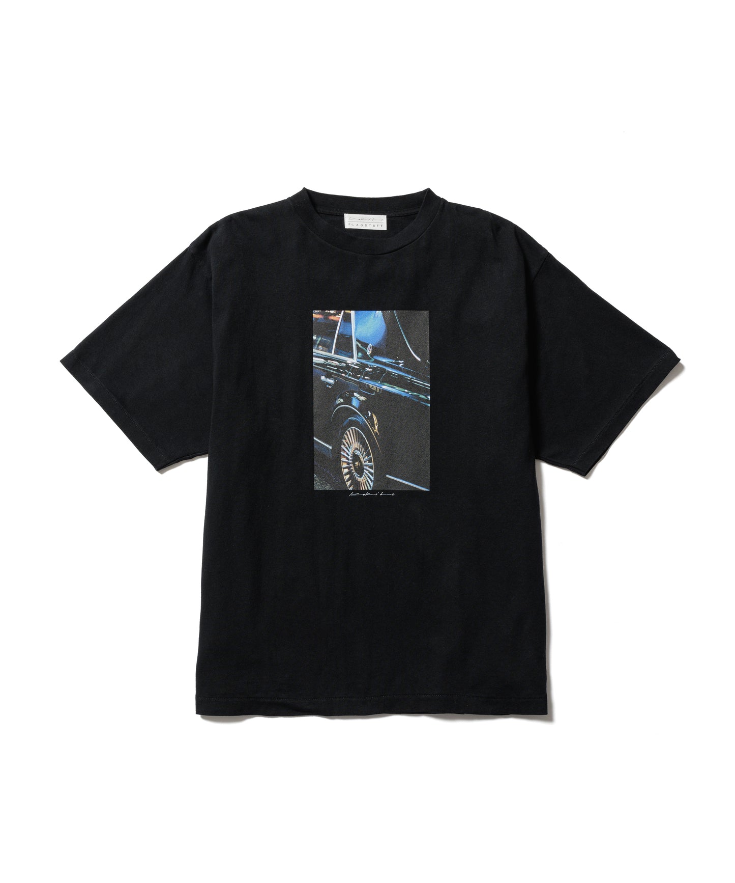 "NIGHT SHIFT" S/S TEE(ｘKOKI SATO)