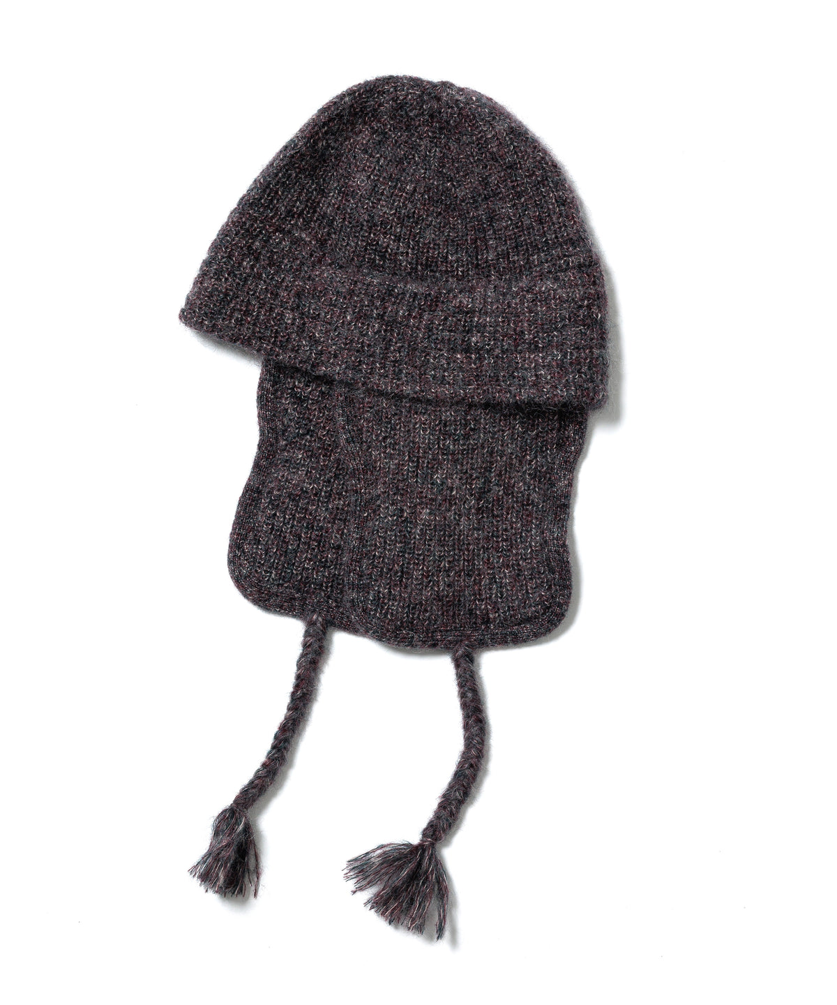 EARFLAP KNIT BELL CAP (MOHAIR)