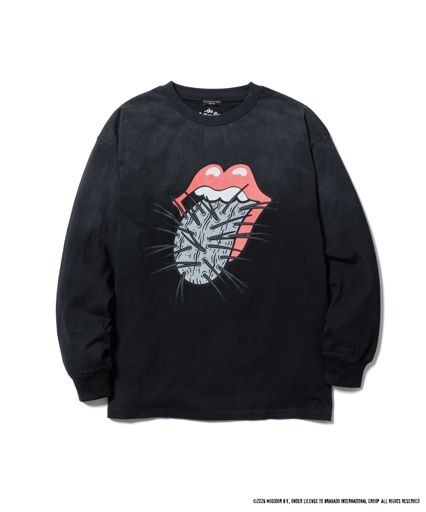 CACTUS TONGUE L/S T-SHIRT(The Rolling Stones)