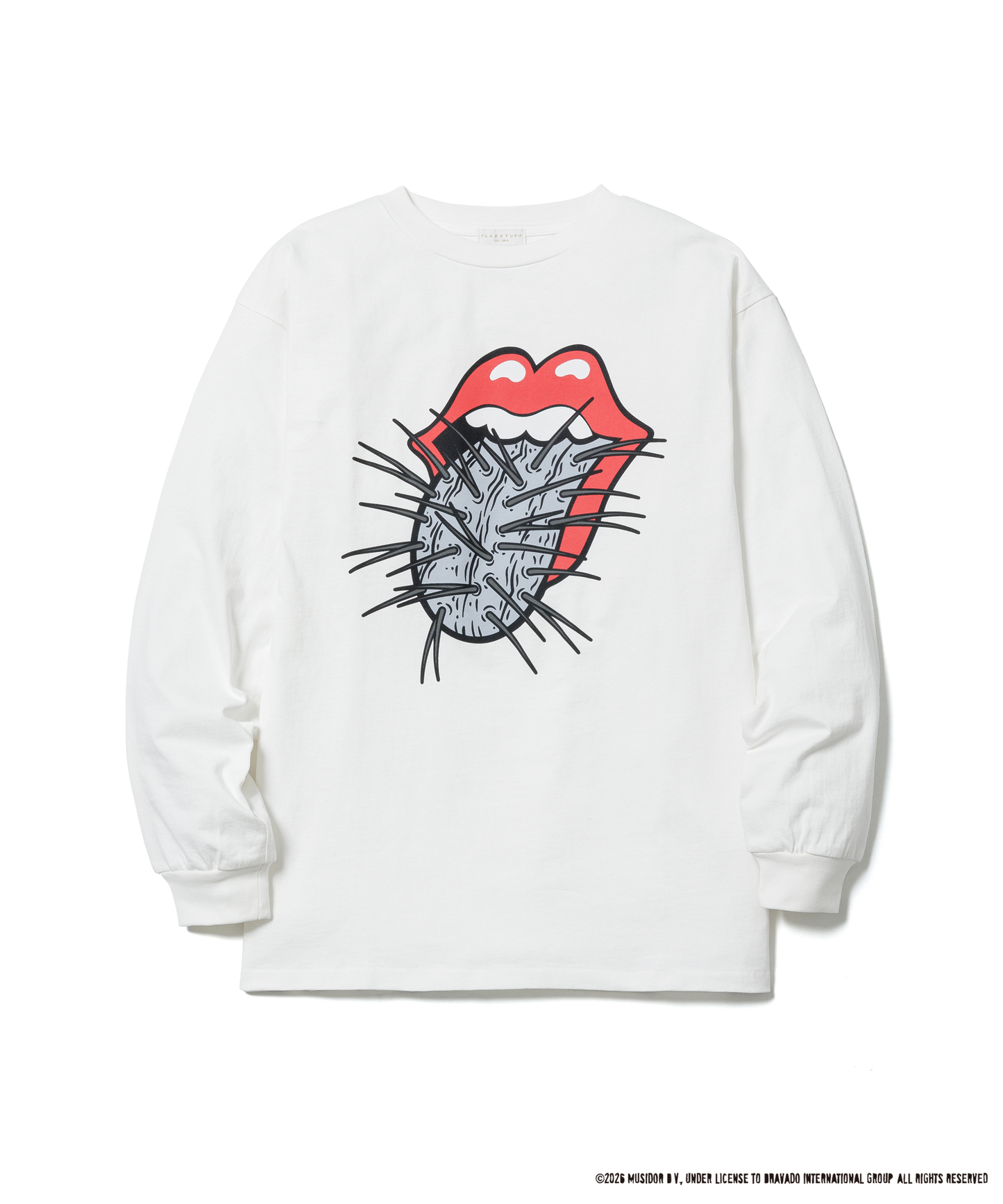 CACTUS TONGUE L/S T-SHIRT(The Rolling Stones)