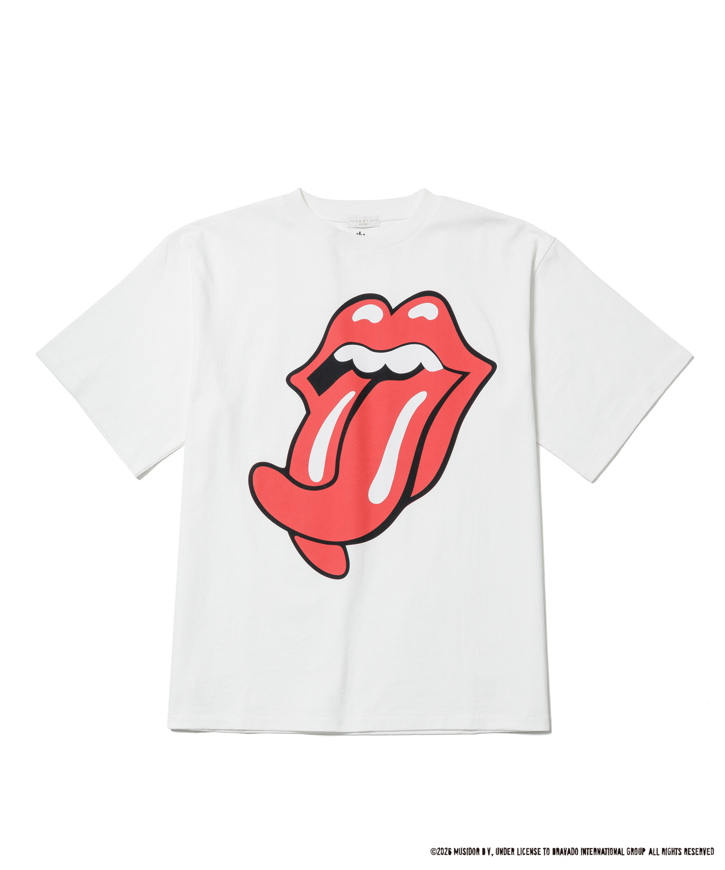 SPLIT TONGUE S/S T-SHIRT(The Rolling Stones)