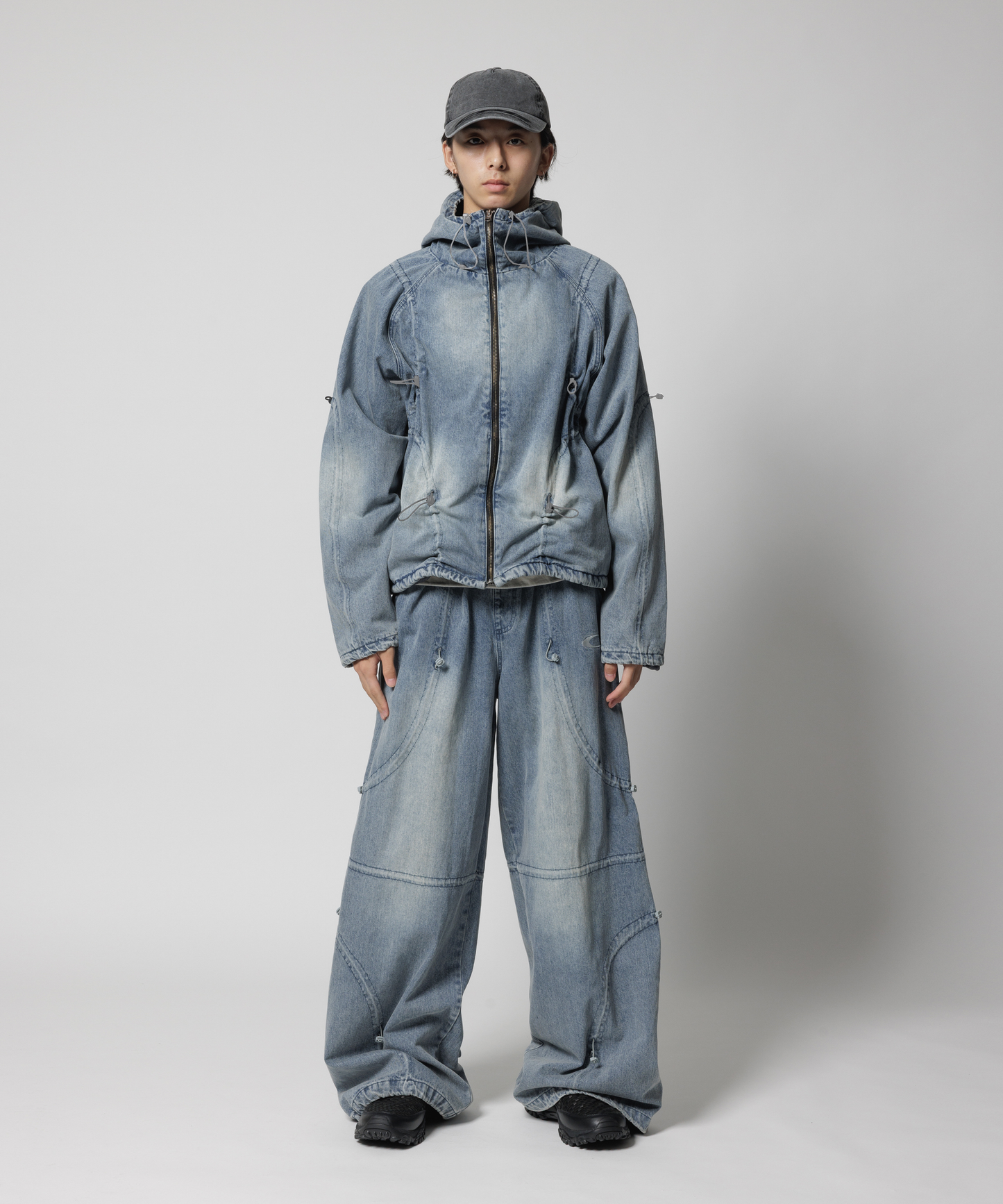 CPG CURVE CORD DENIM JACKET