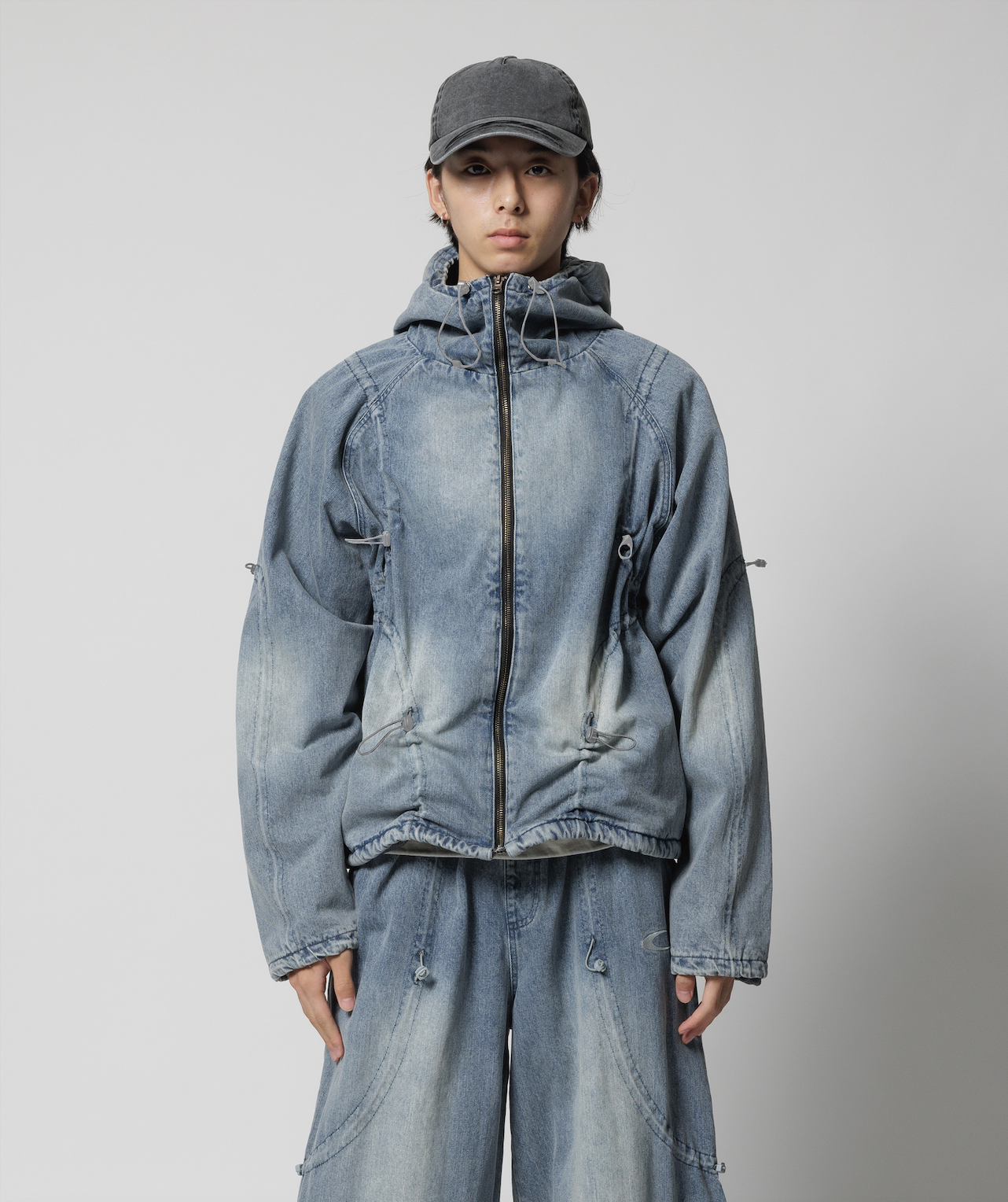 CPG CURVE CORD DENIM JACKET