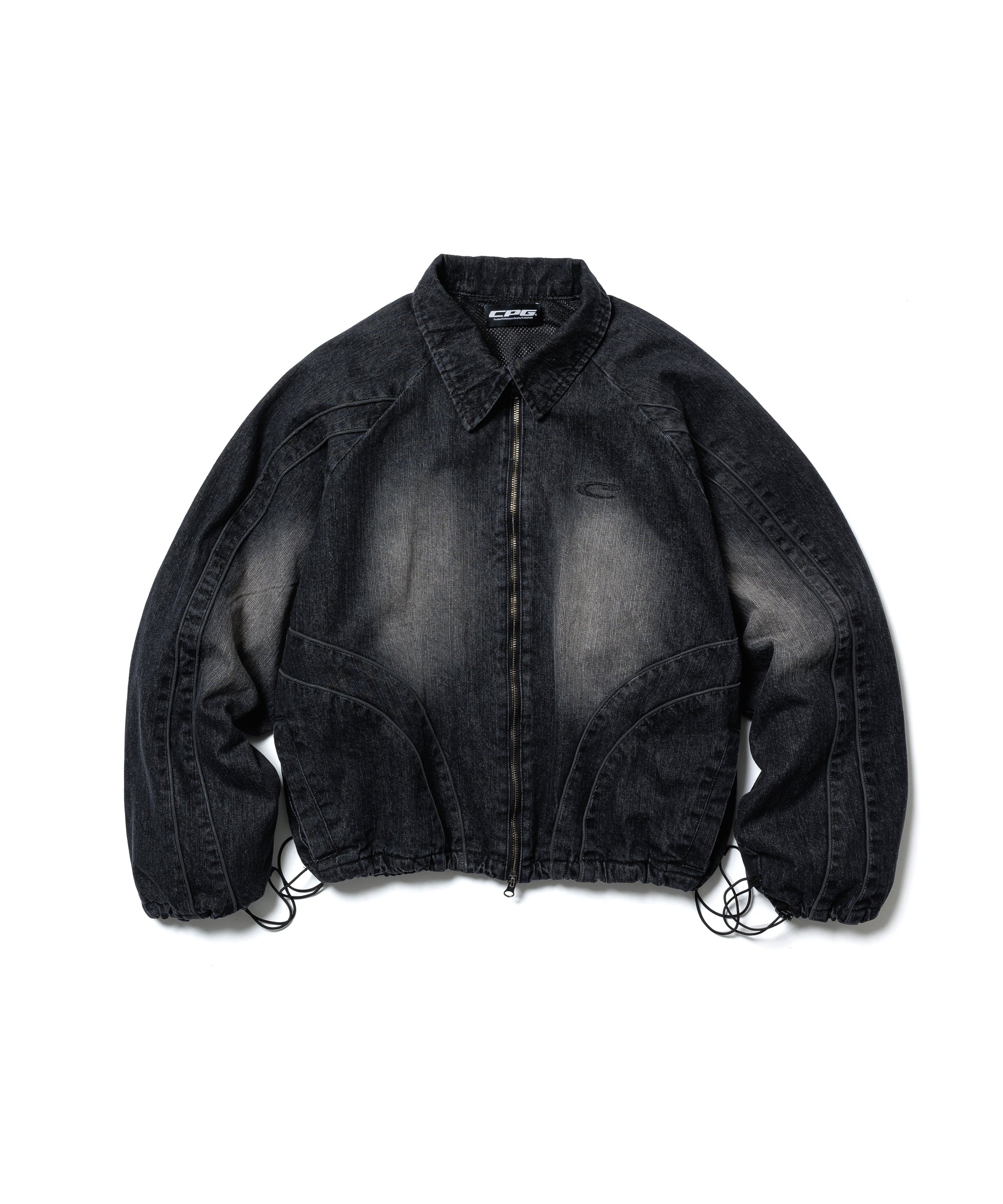 【新品タグ付】CPG ♪ブラック ジャケット サイズ2 CPG ZIP DENIM JACKET – F-LAGSTUF-F