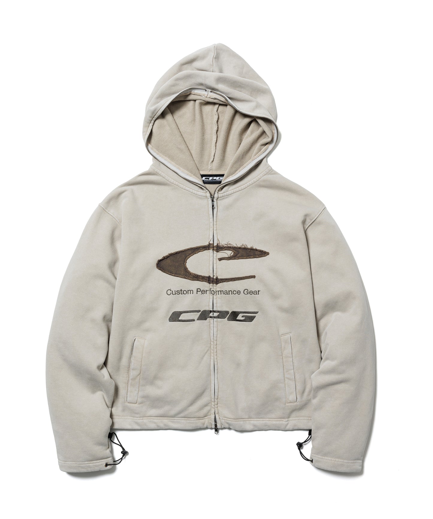 CPG FRT LOGO DYE ZIP HOODIE